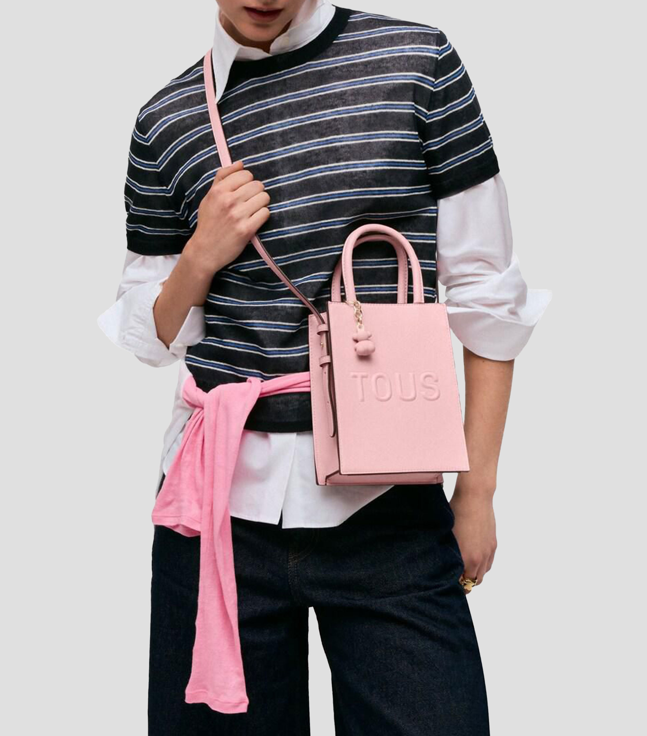 Bolsa mini shoulder rosa Back To Basics lisa Mujer