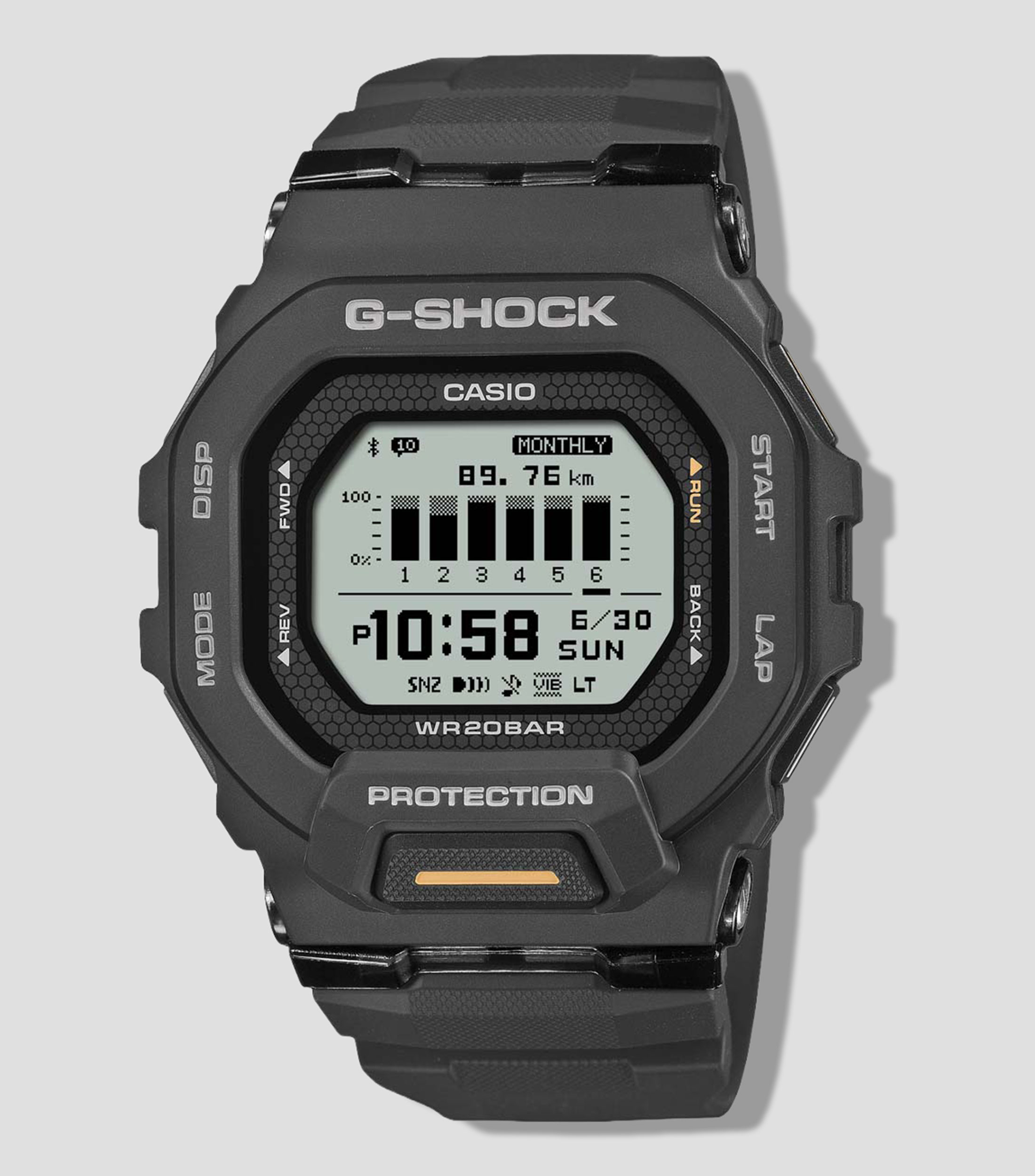 Reloj para Hombre G-SQUAD deportivo negro