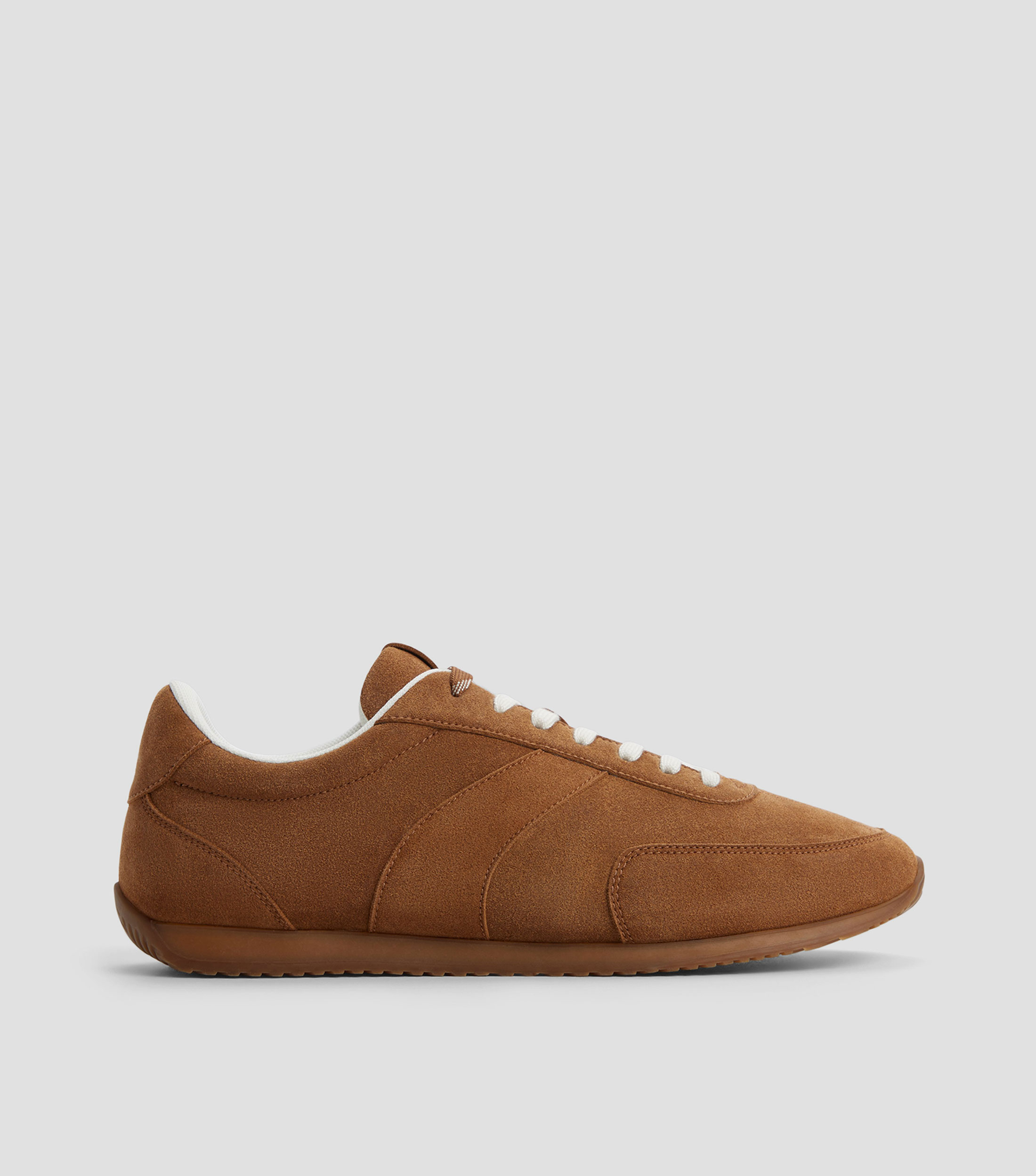 Tenis casuales en piel Hombre