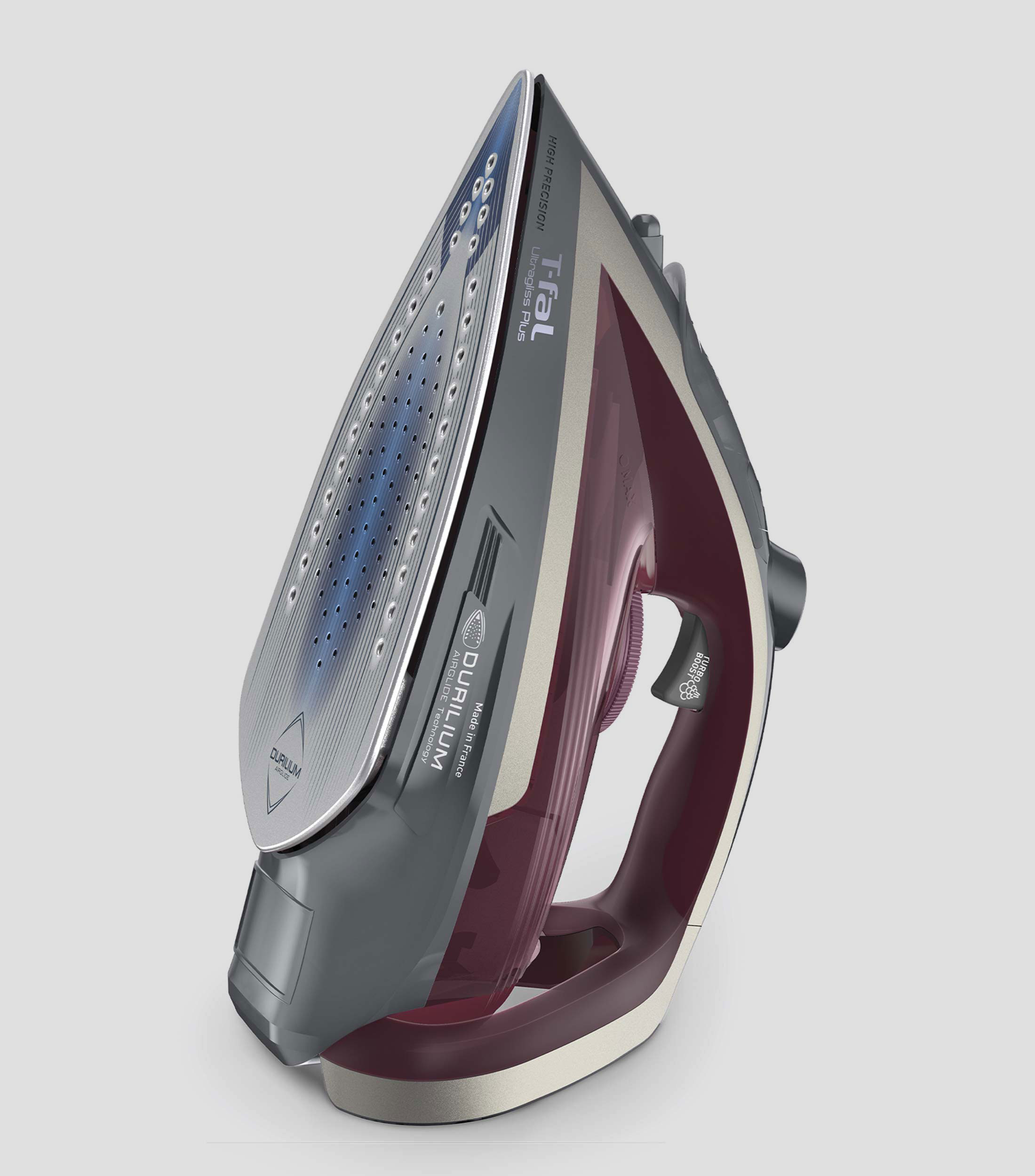 Plancha de Vapor Ultragliss Plus con Suela de Durilium Airglide