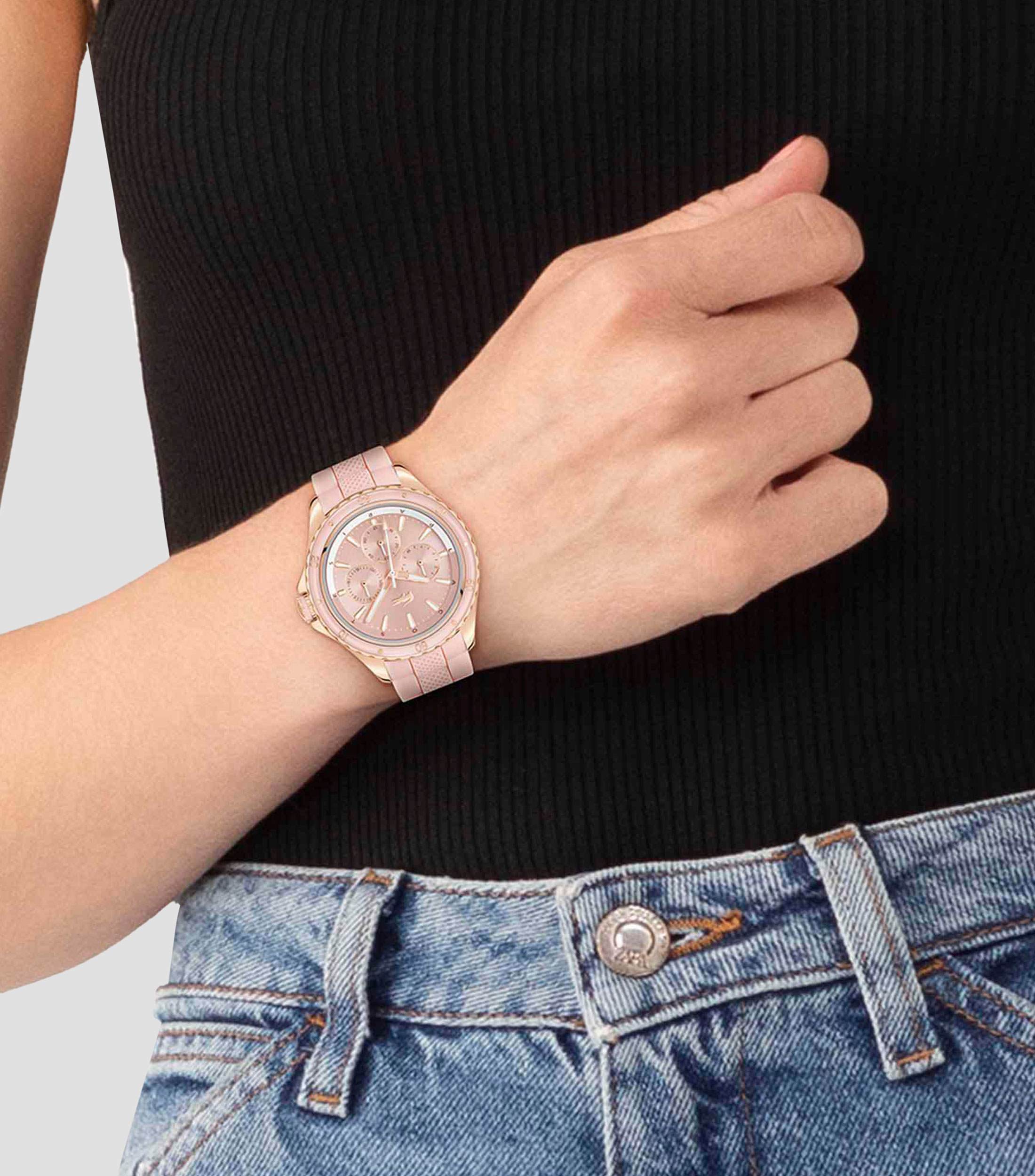 Reloj para Mujer Santorini Deportivo Rosa
