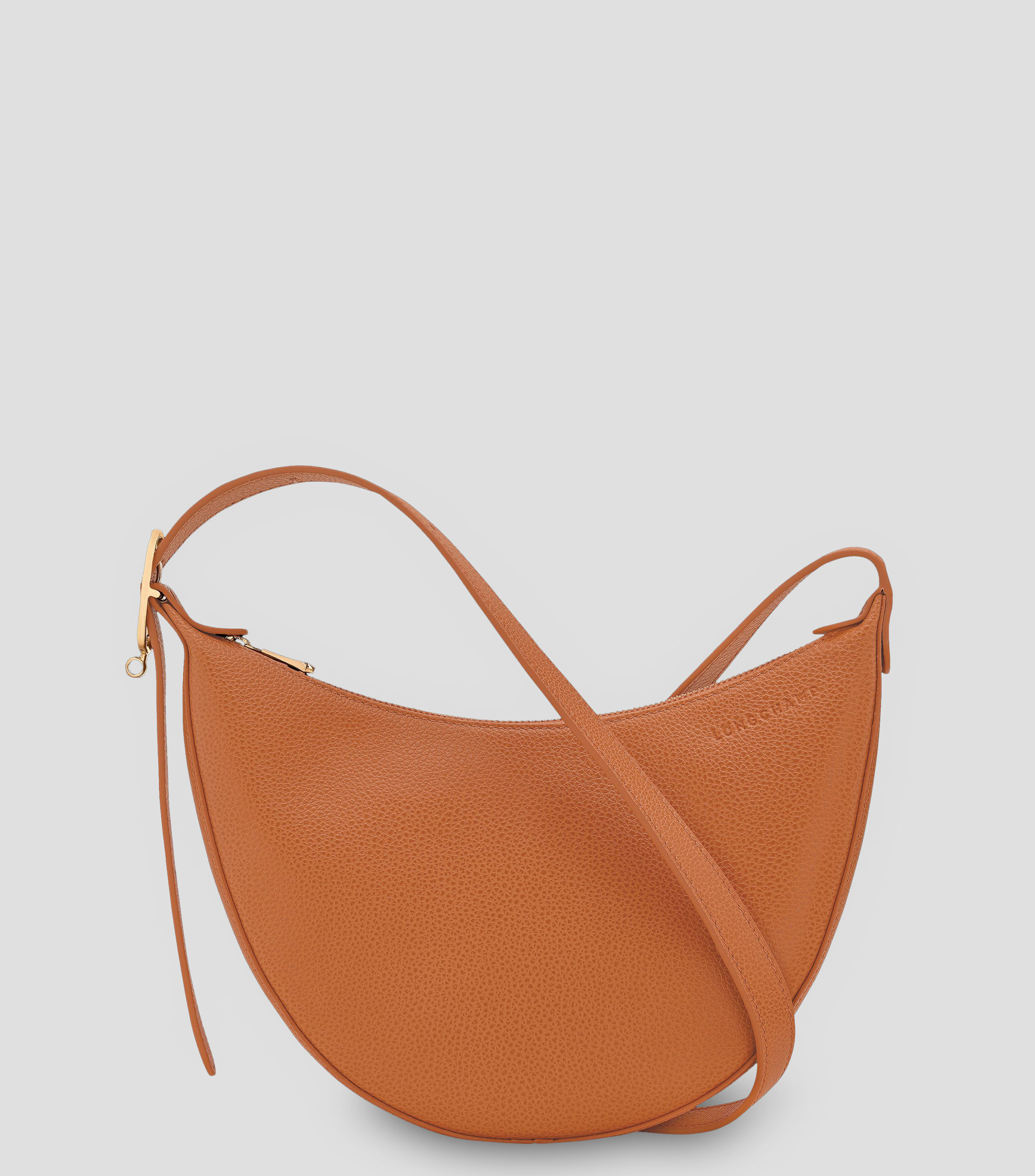 Bolsa Crossbody en cuero de vaqueta granulada Mujer