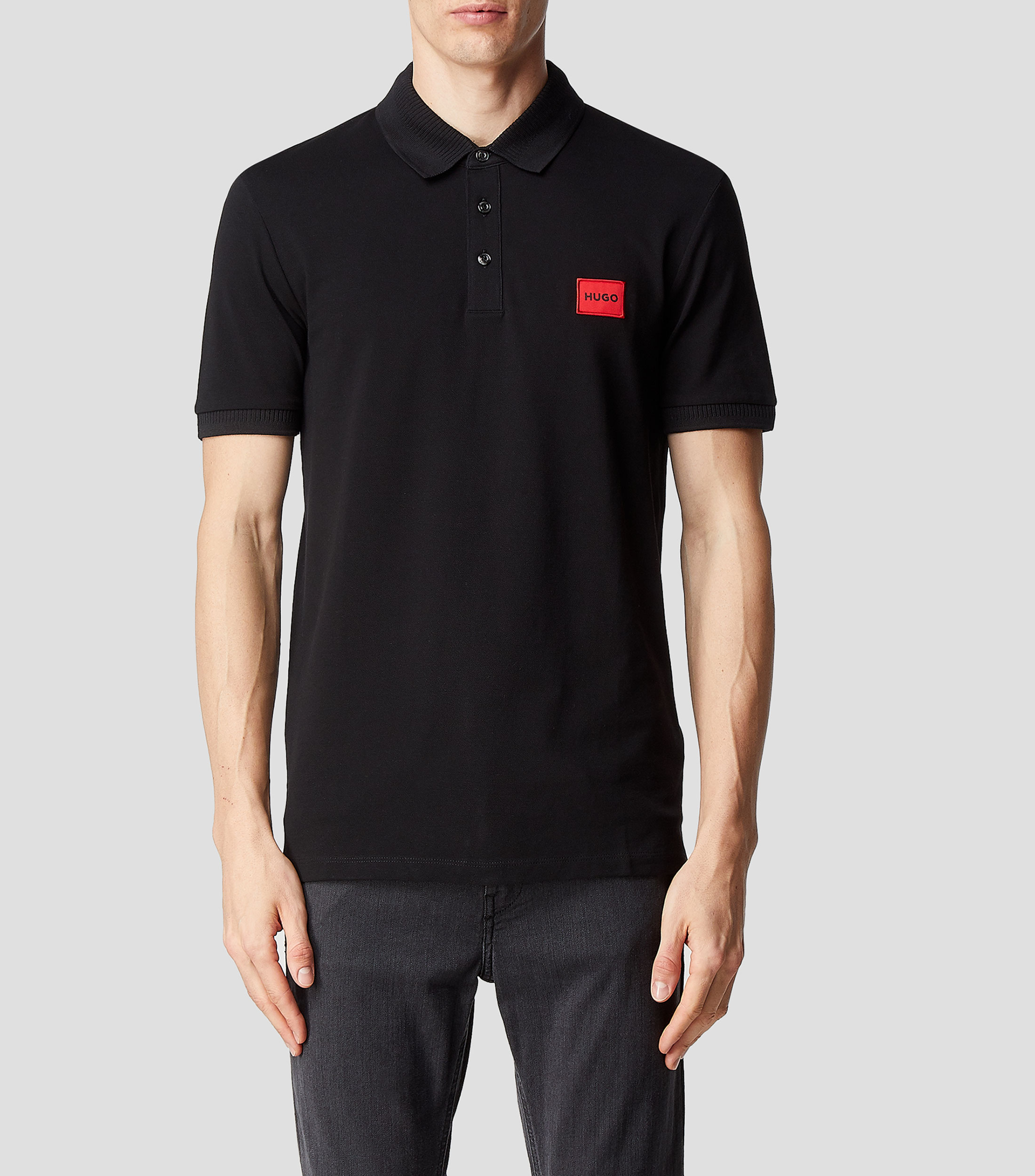 Playera tipo Polo manga corta Hombre