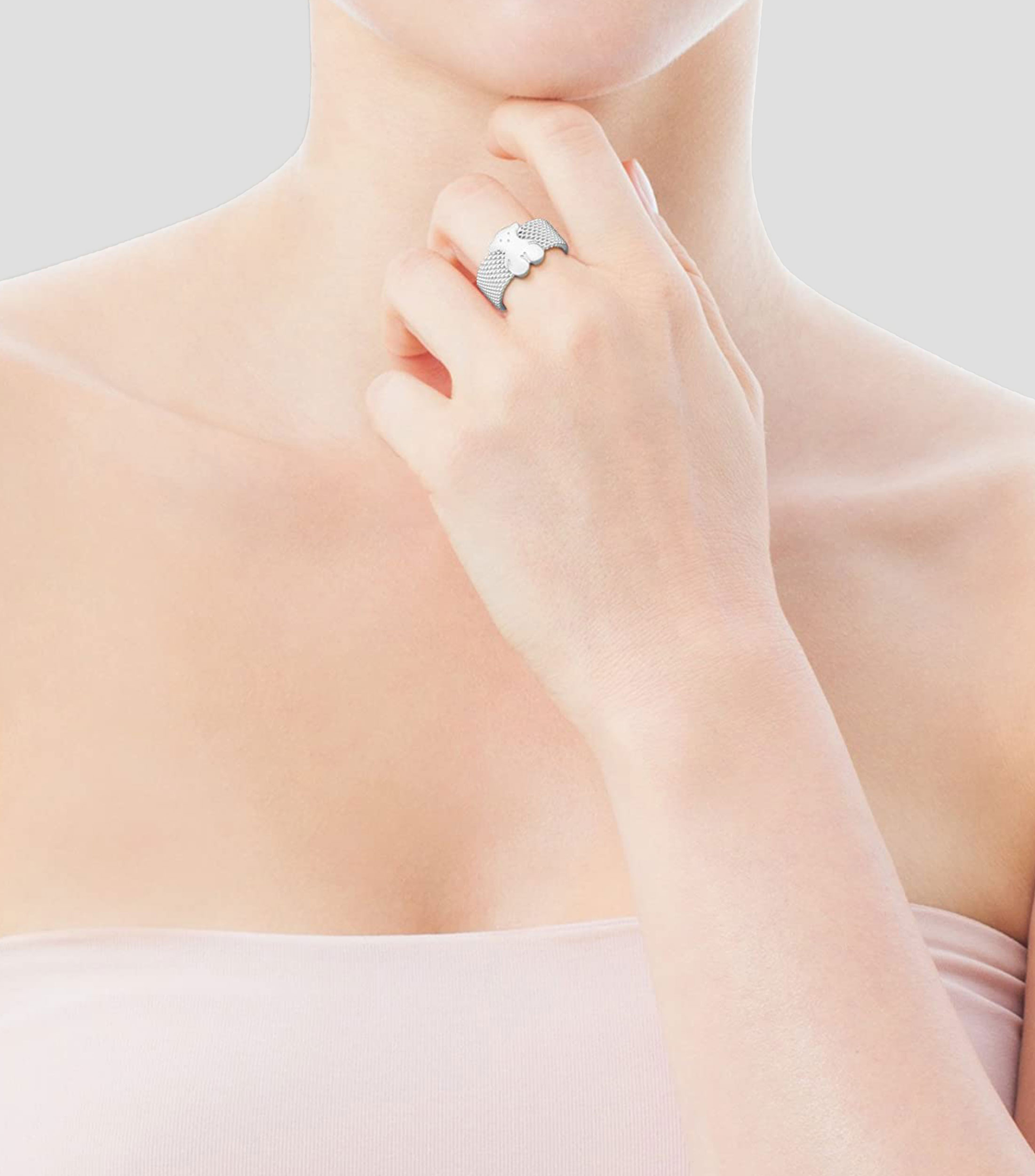 Anillo en Plata Mujer Talla: 14