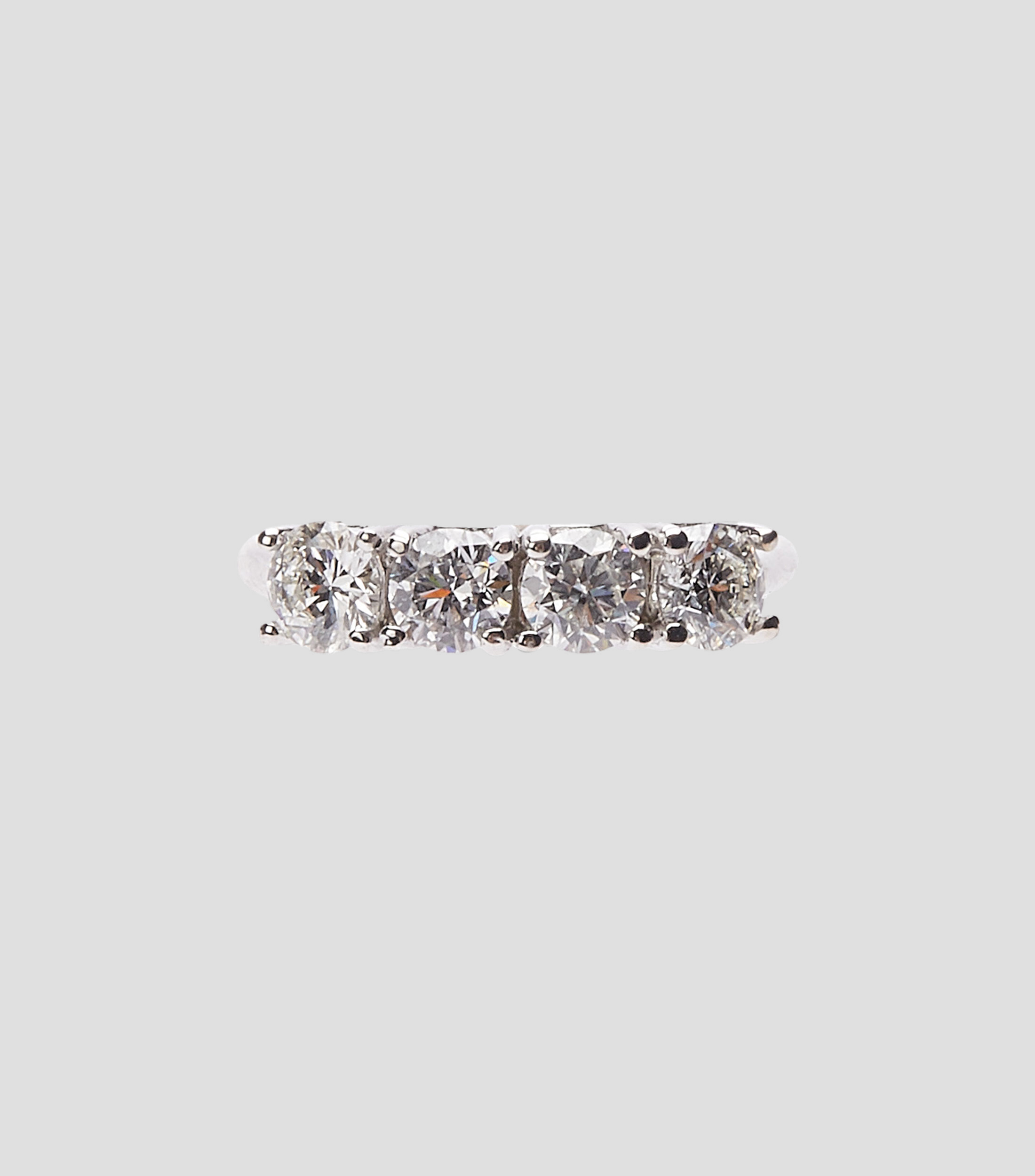 Anillo churumbela en oro de 14 kilates con diamantes Mujer