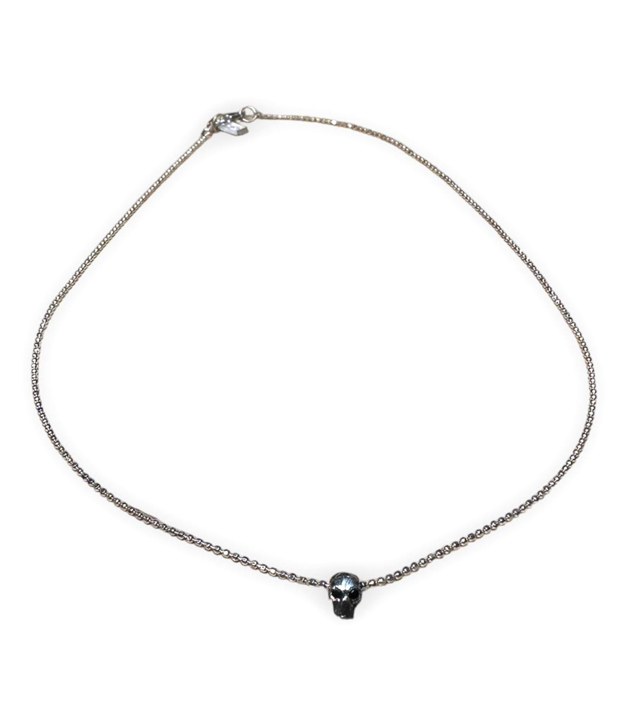 Collar en plata .925 con Calavera Unisex