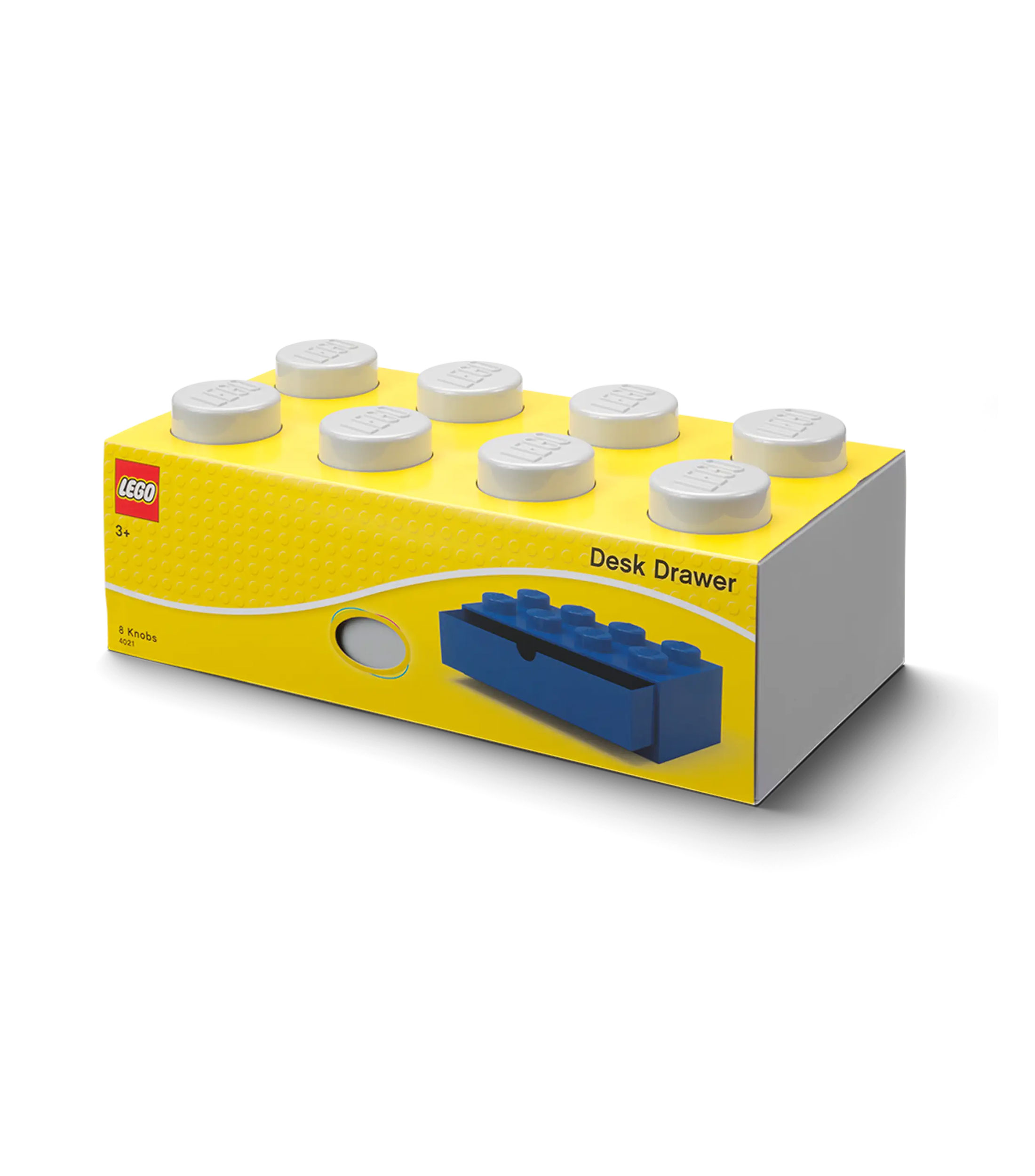 Lego Desk drawer 8 espigas gris