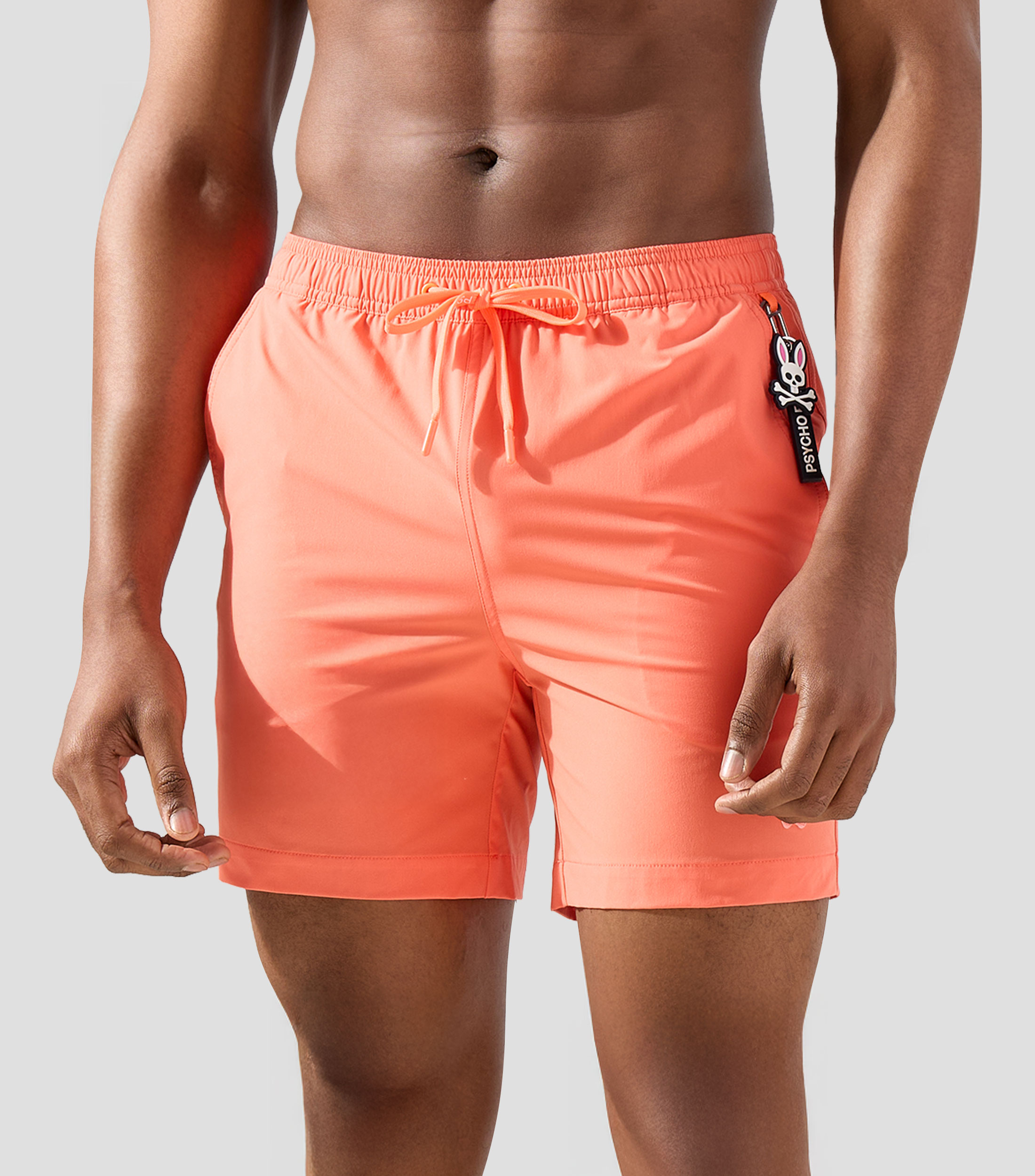 Traje de baño corto liso Hombre
