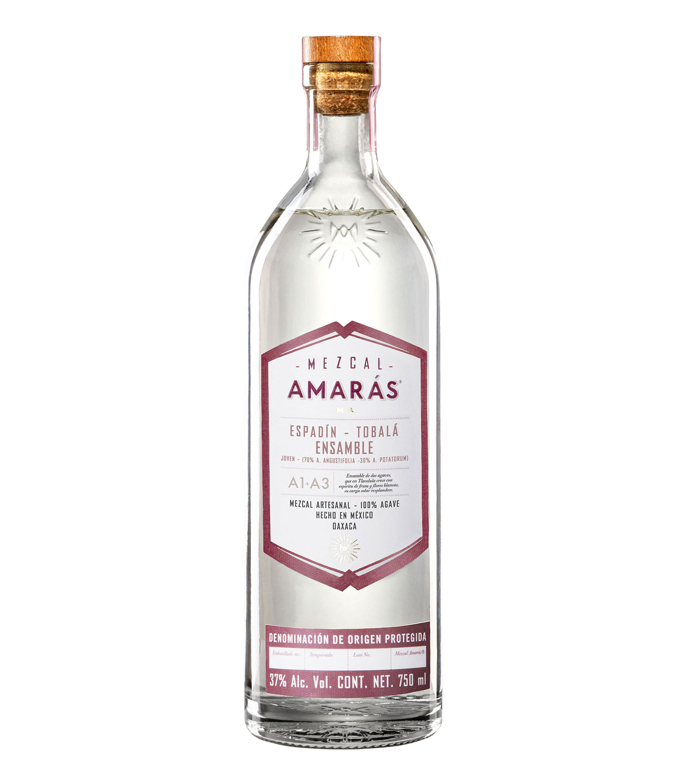 MEZCAL AMARAS AMARAS ENSAMBLE 750ML