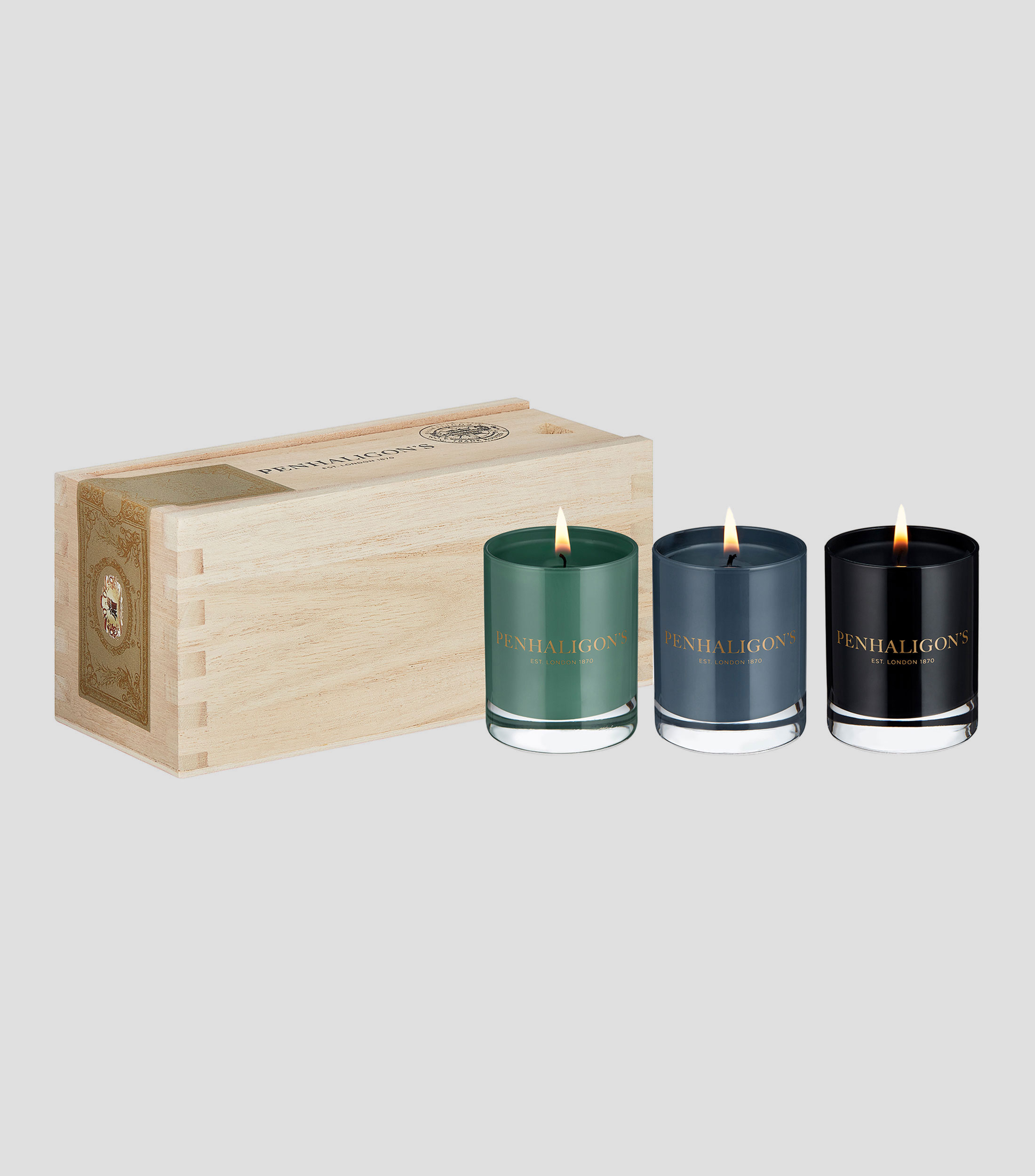 Set de 3 Velas Aromáticas Candle Trio Collection