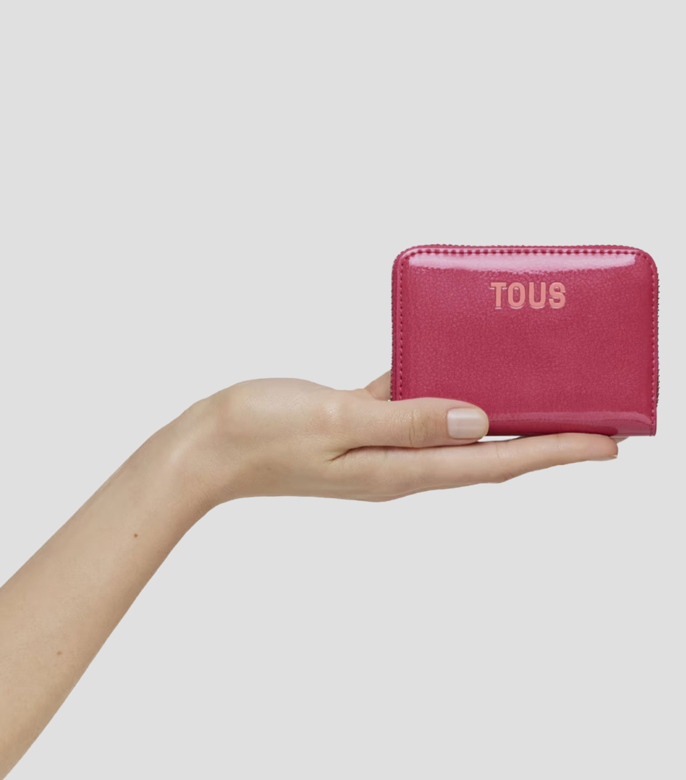 Monedero Fucsia New Dorp con logo Mujer