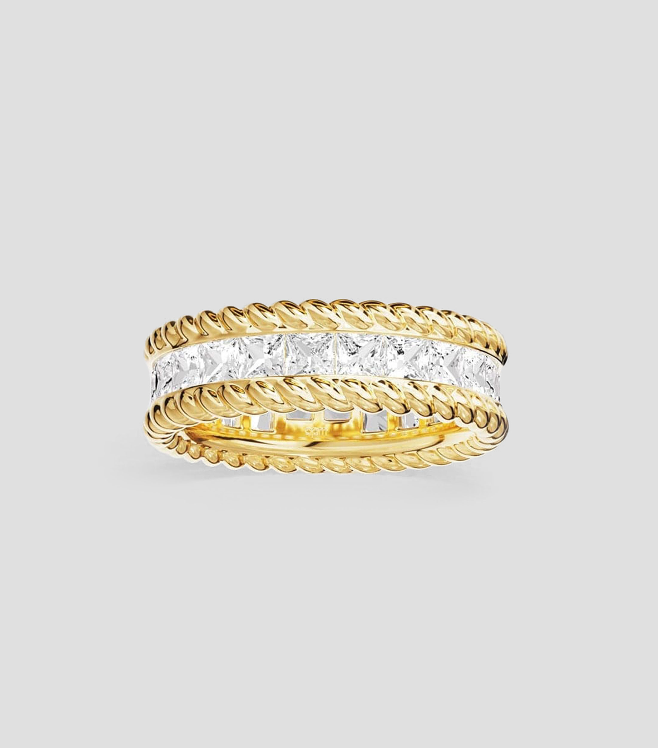 Anillo Printemps incrustaciones de zirconia cúbica Mujer