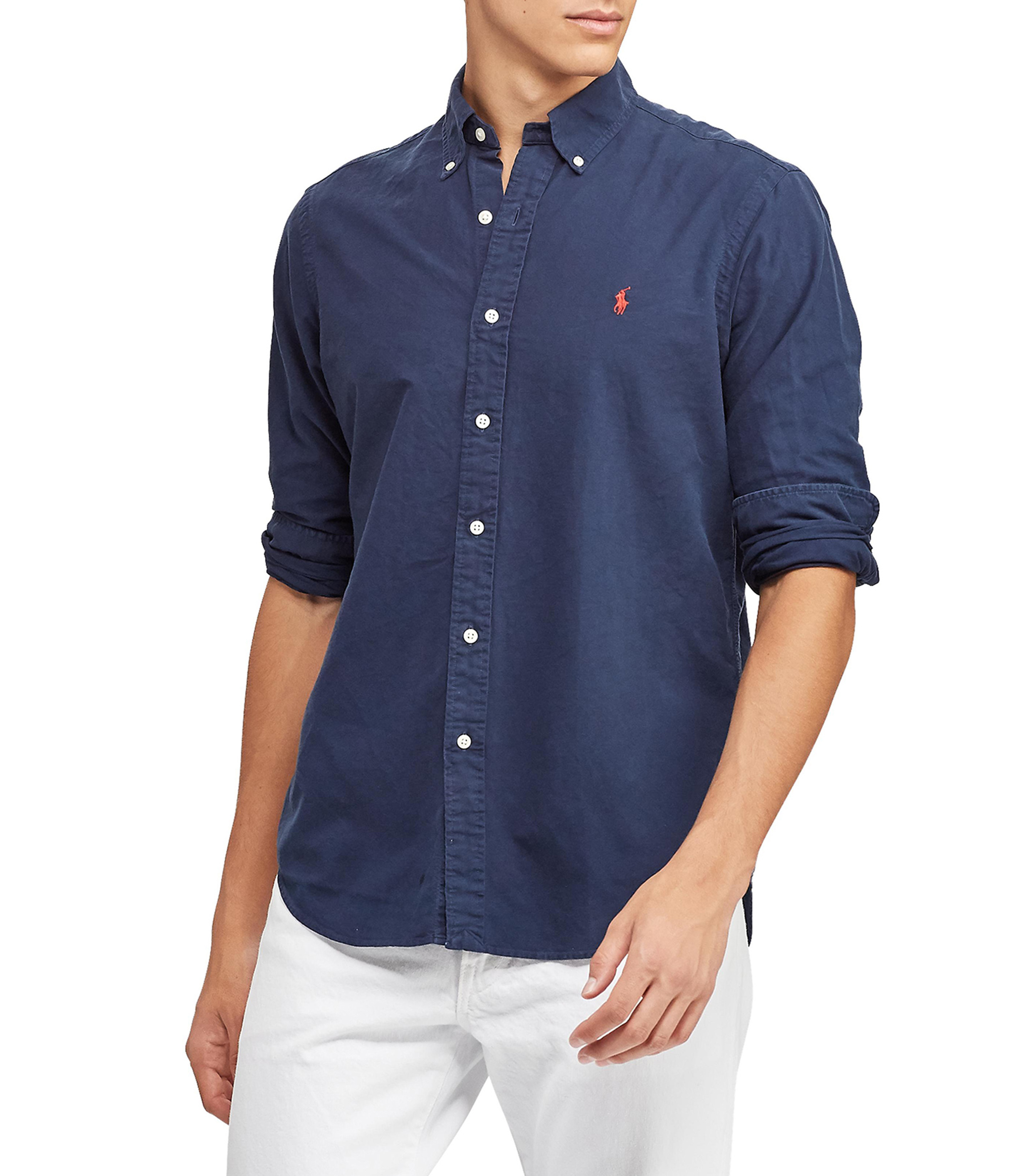 Polo Ralph Lauren Camisa manga larga Hombre - El Palacio de Hierro