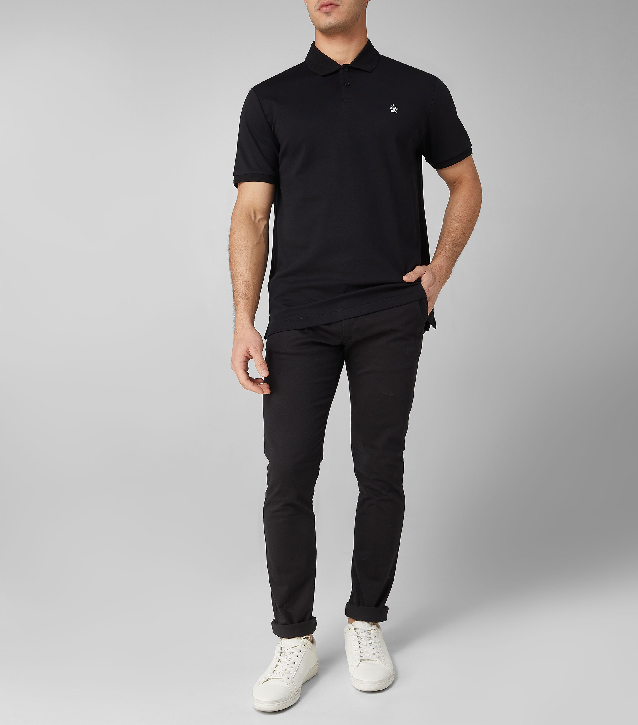 Playera tipo Polo de manga corta Hombre