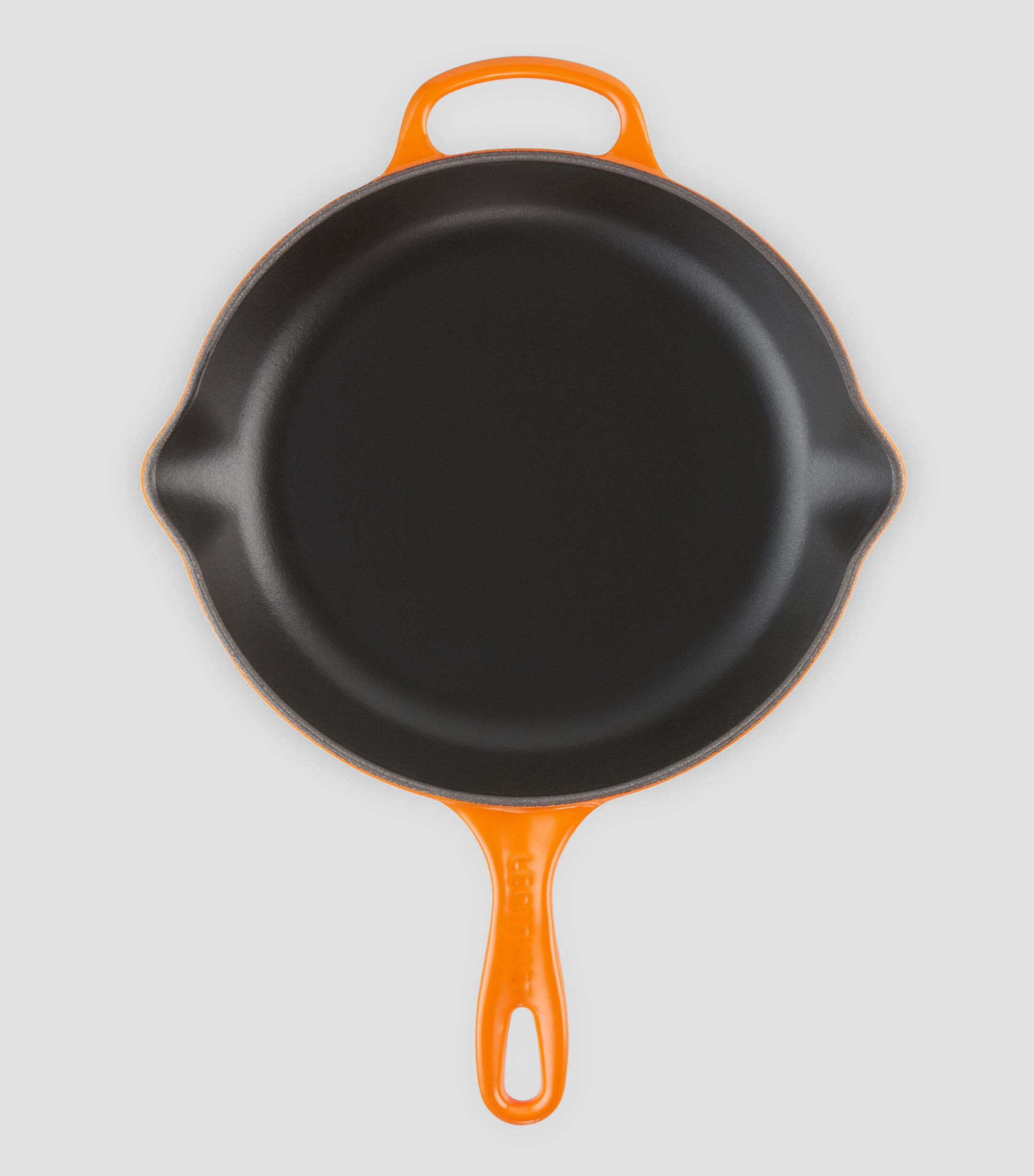 Sartén en hierro colado esmaltado Skillet 26 cm Naranja flame