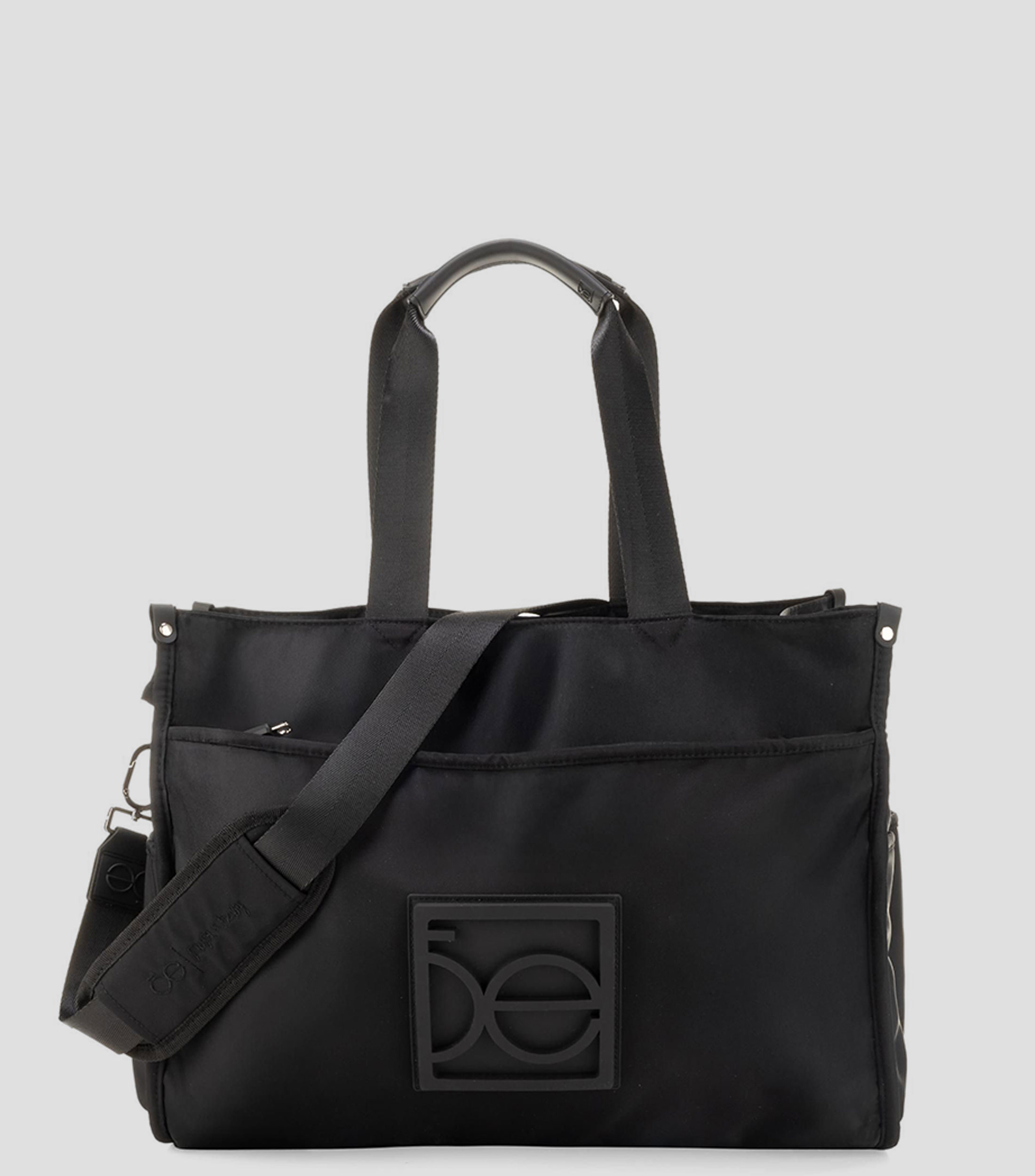Pañalera Tote con Cambiador negro