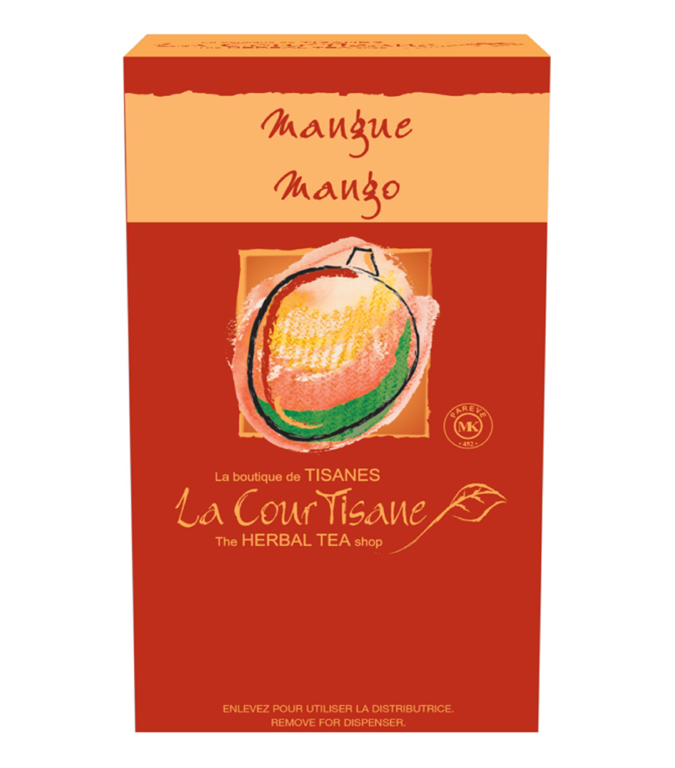 La Cour Tisane Té Herbal de Mango La Courtisane, 40 g - El Palacio de ...