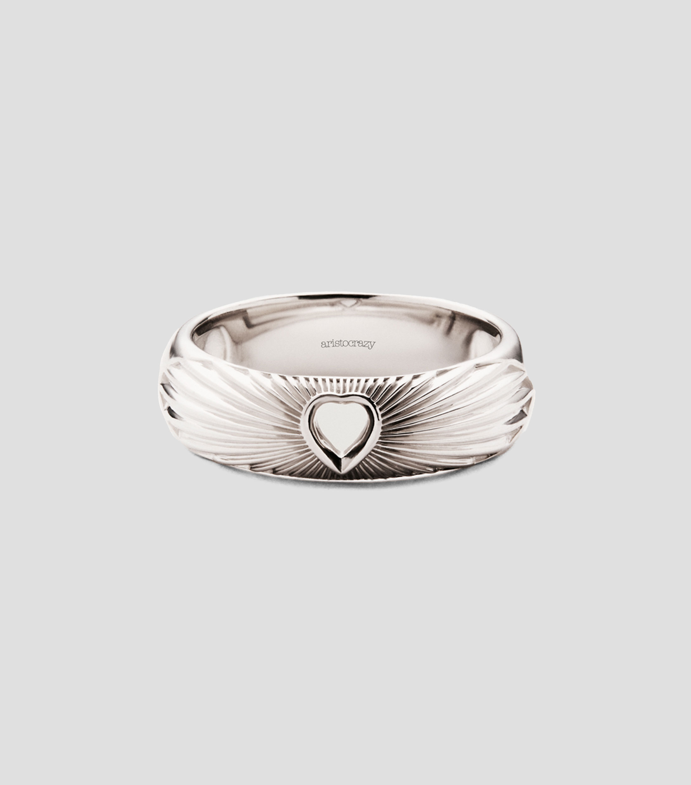 Anillo en Plata .925 Corazón Mujer