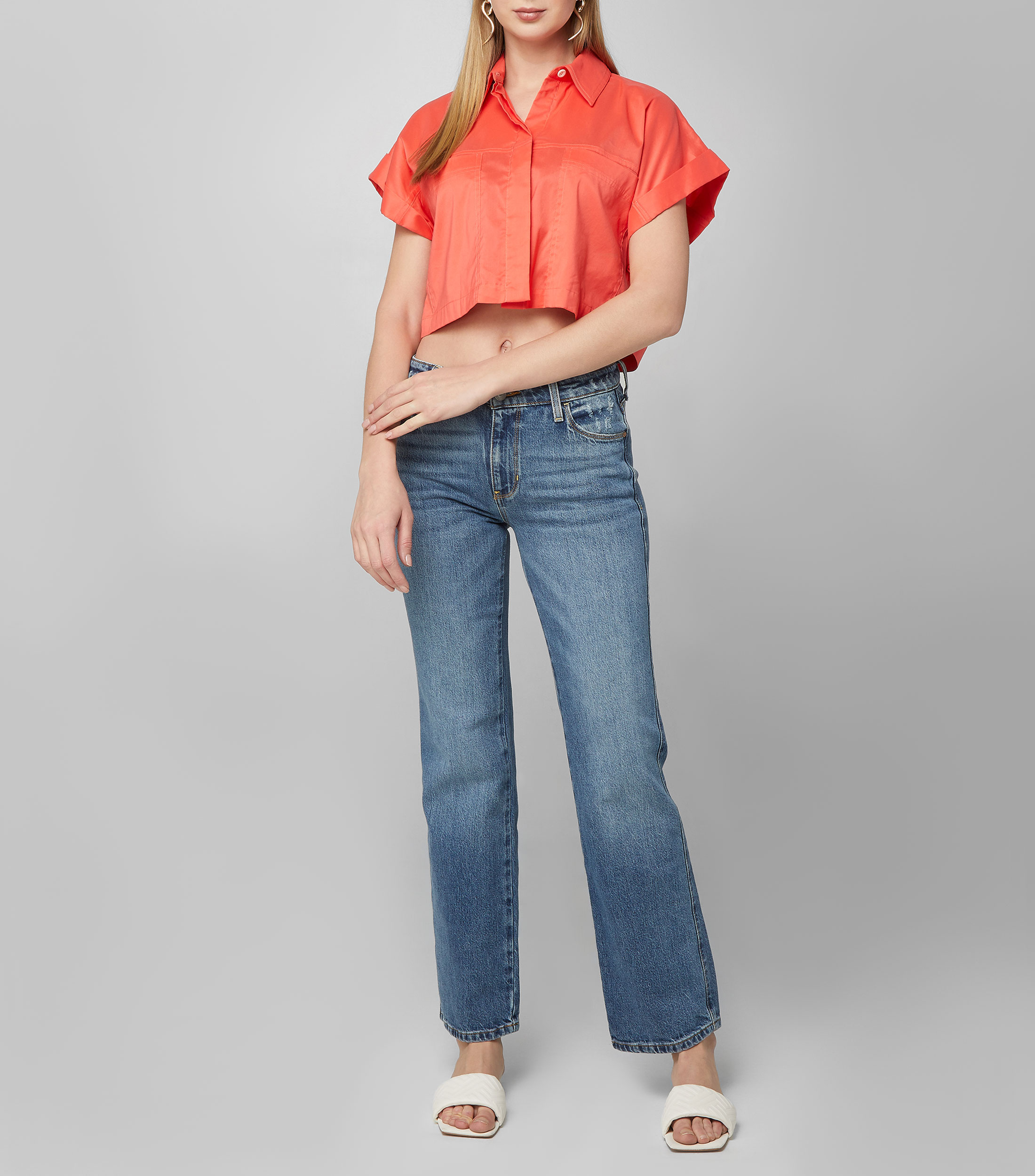 Jeans straight Mujer