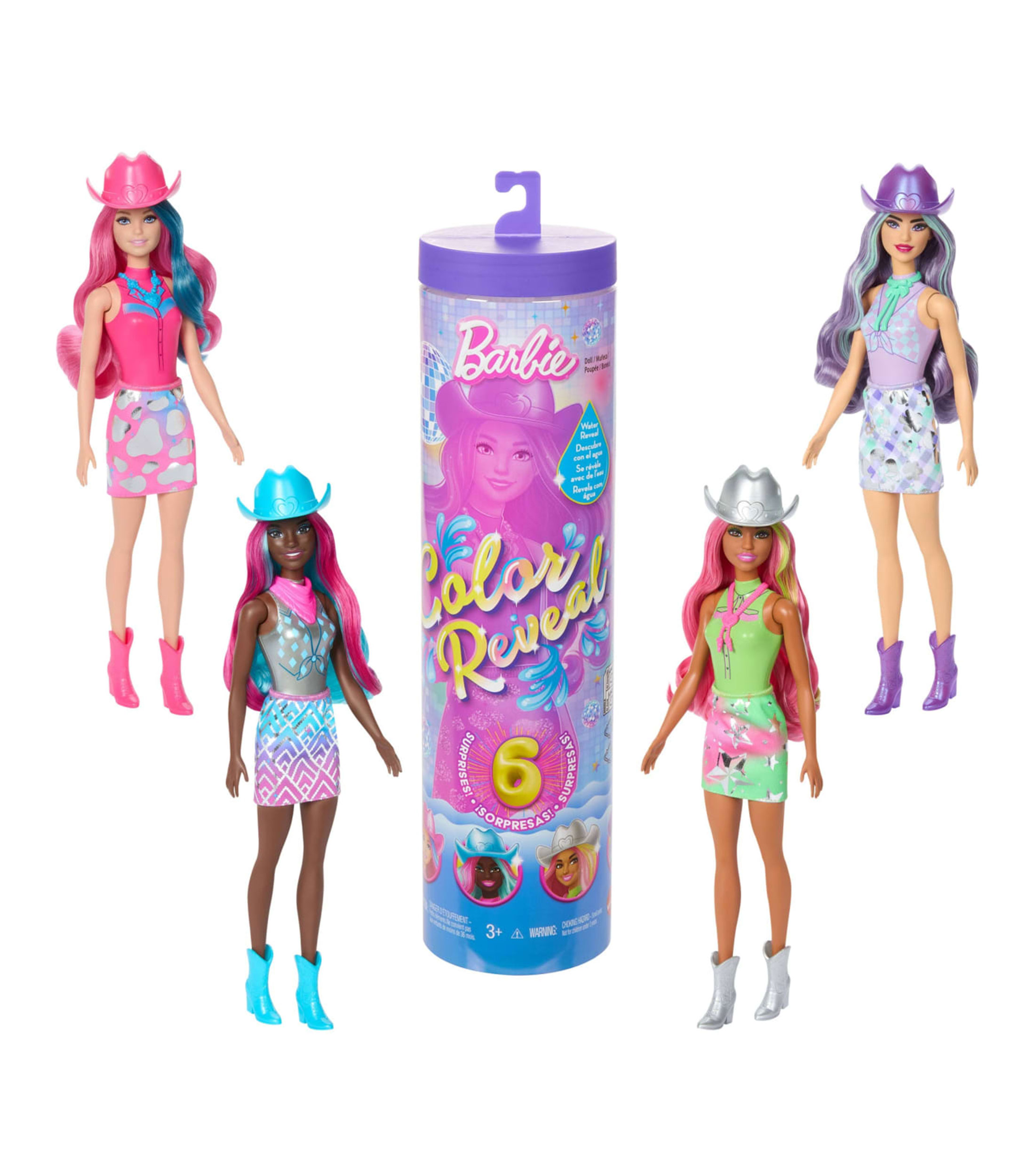 Muñeca Sorpresa Barbie Color Reveal