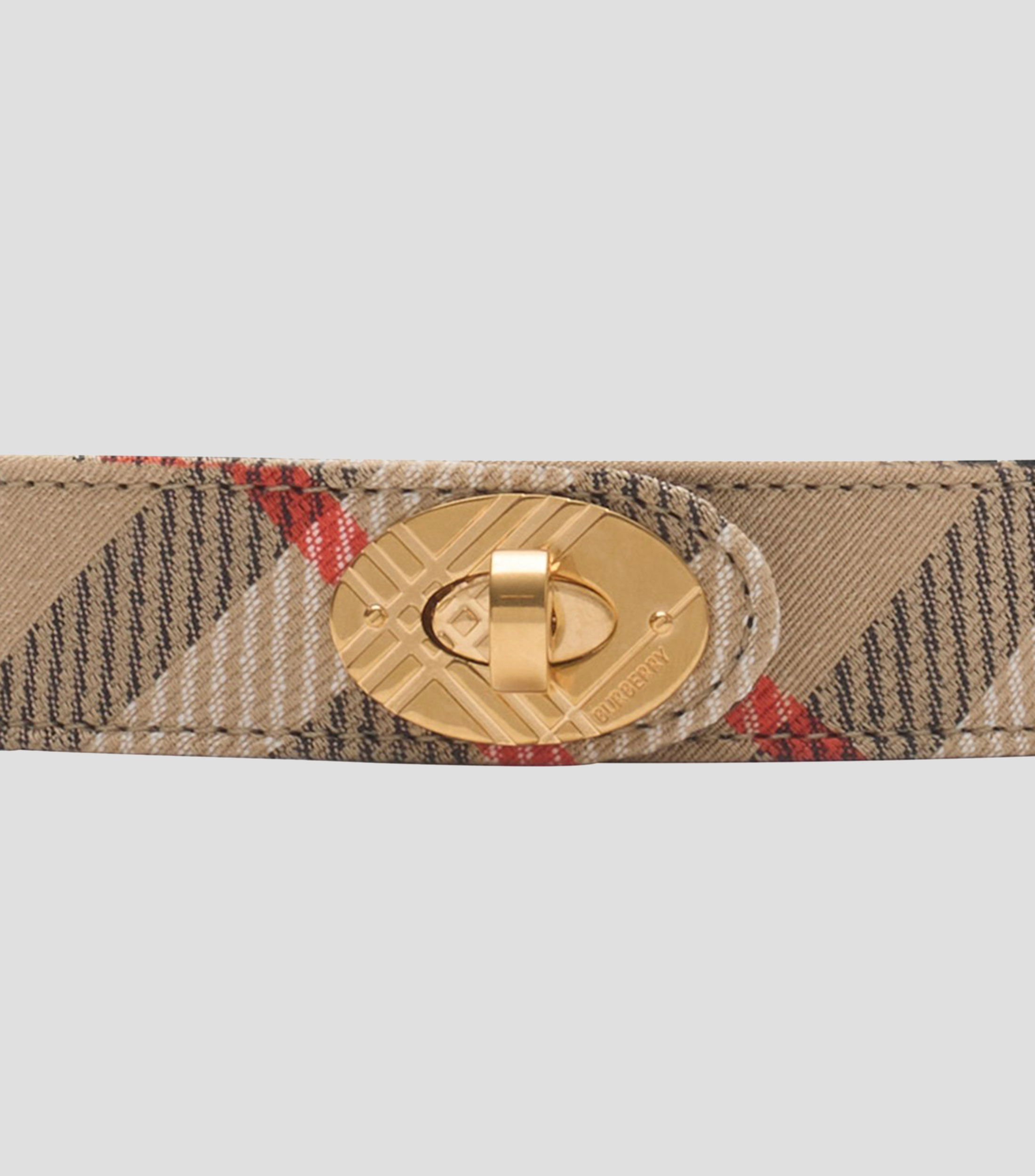 Cinturón Beige Casual Mujer
