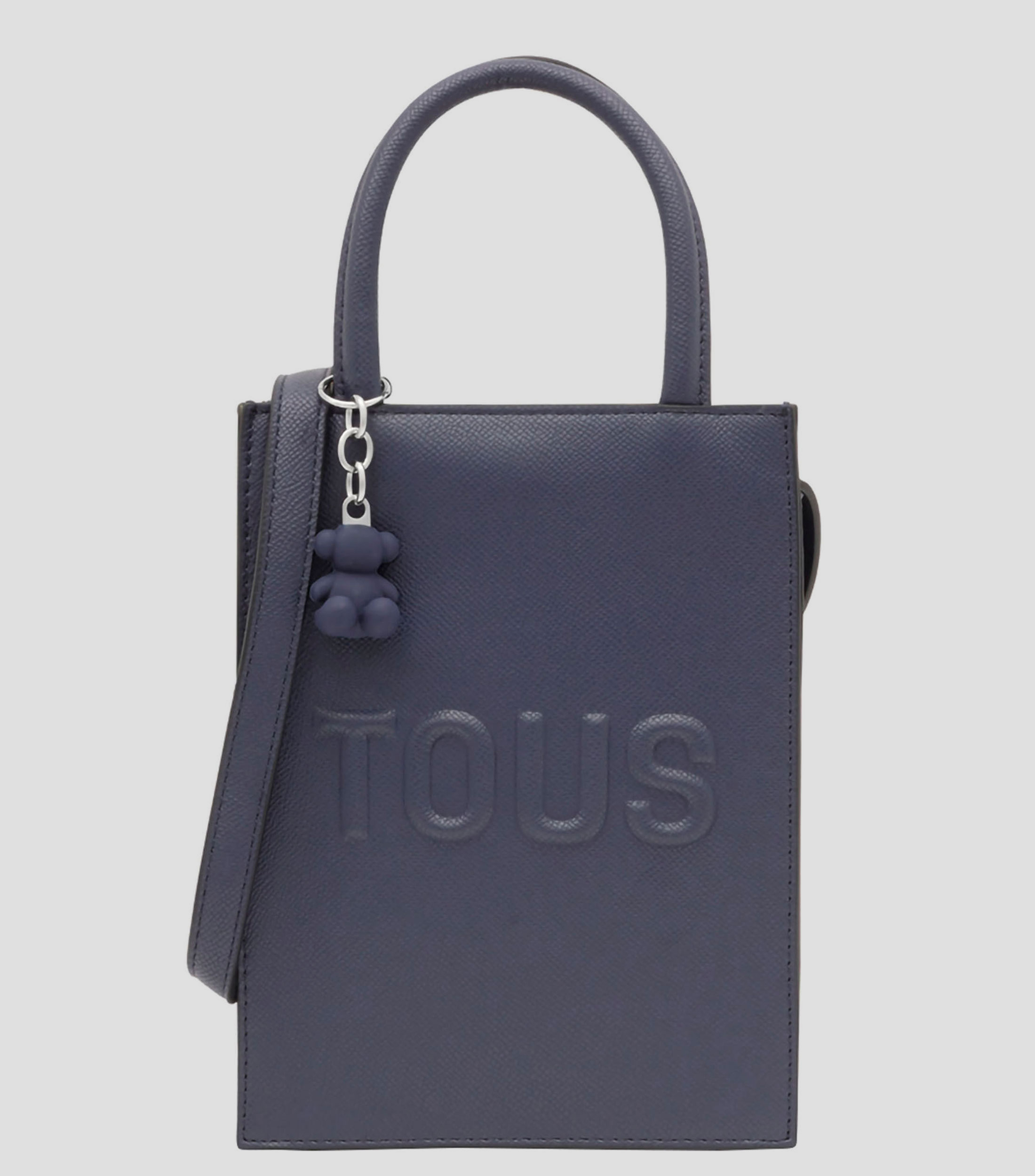Bolso crossbody azul Brenda con logotipo Mujer