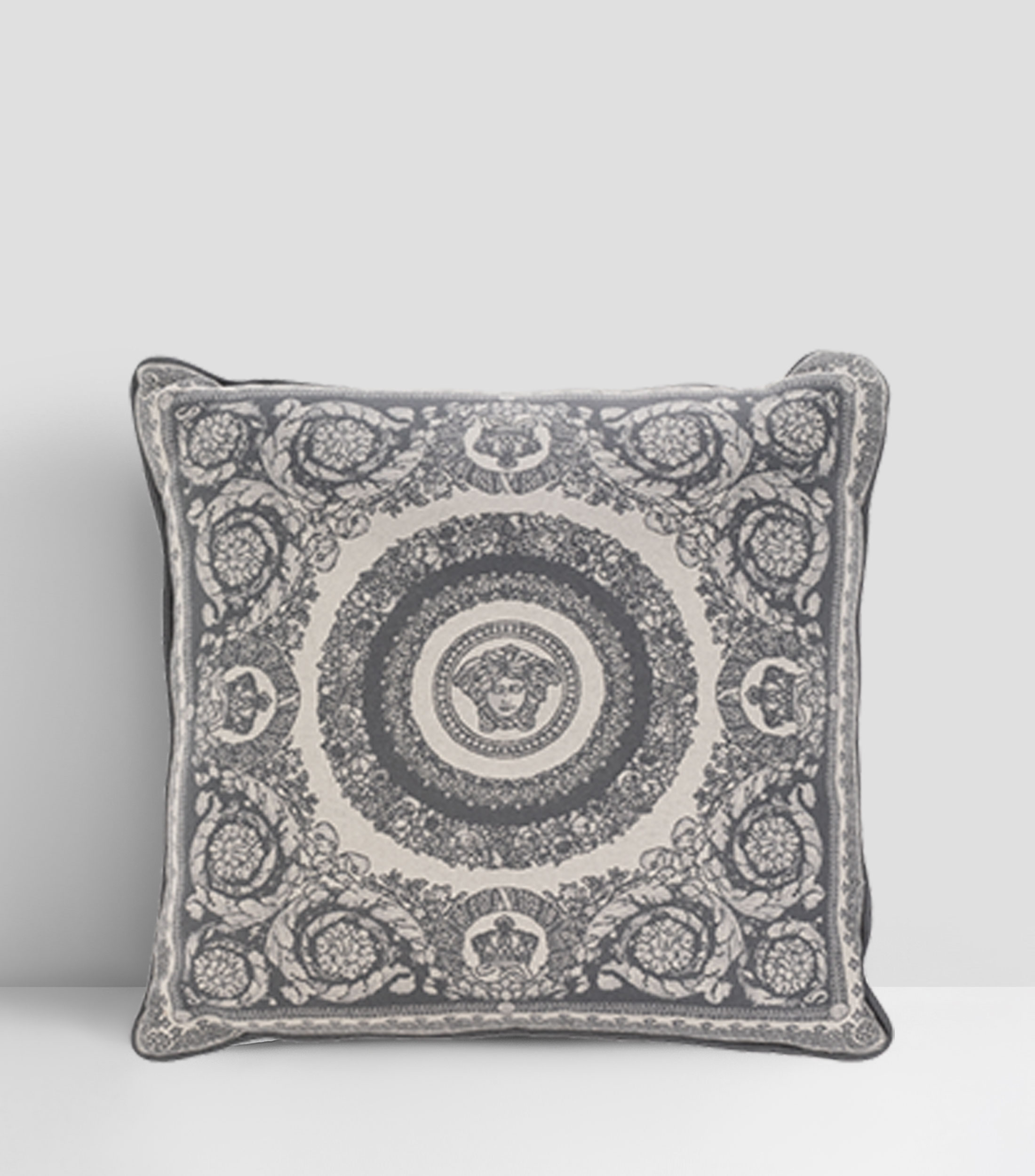 Cojín decorativo Crete de Fleur gris