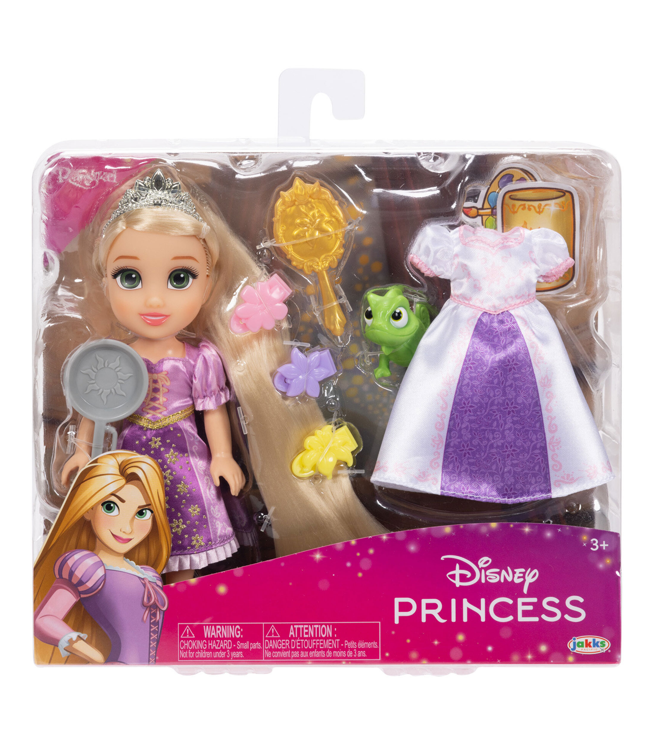 Muñeca Rapunzel cabellera larga