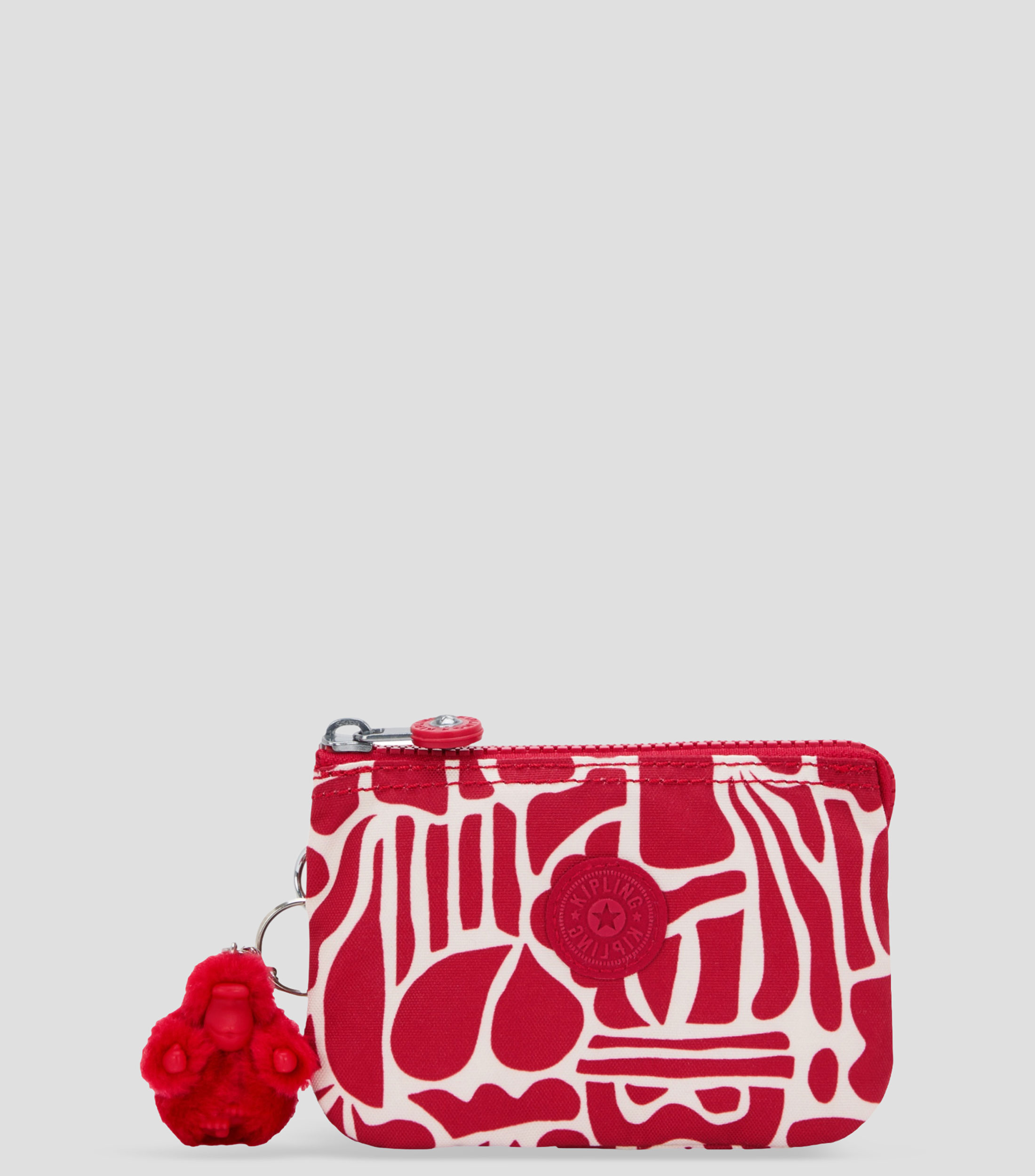 Cosmetiquera roja Creativity estampada Mujer