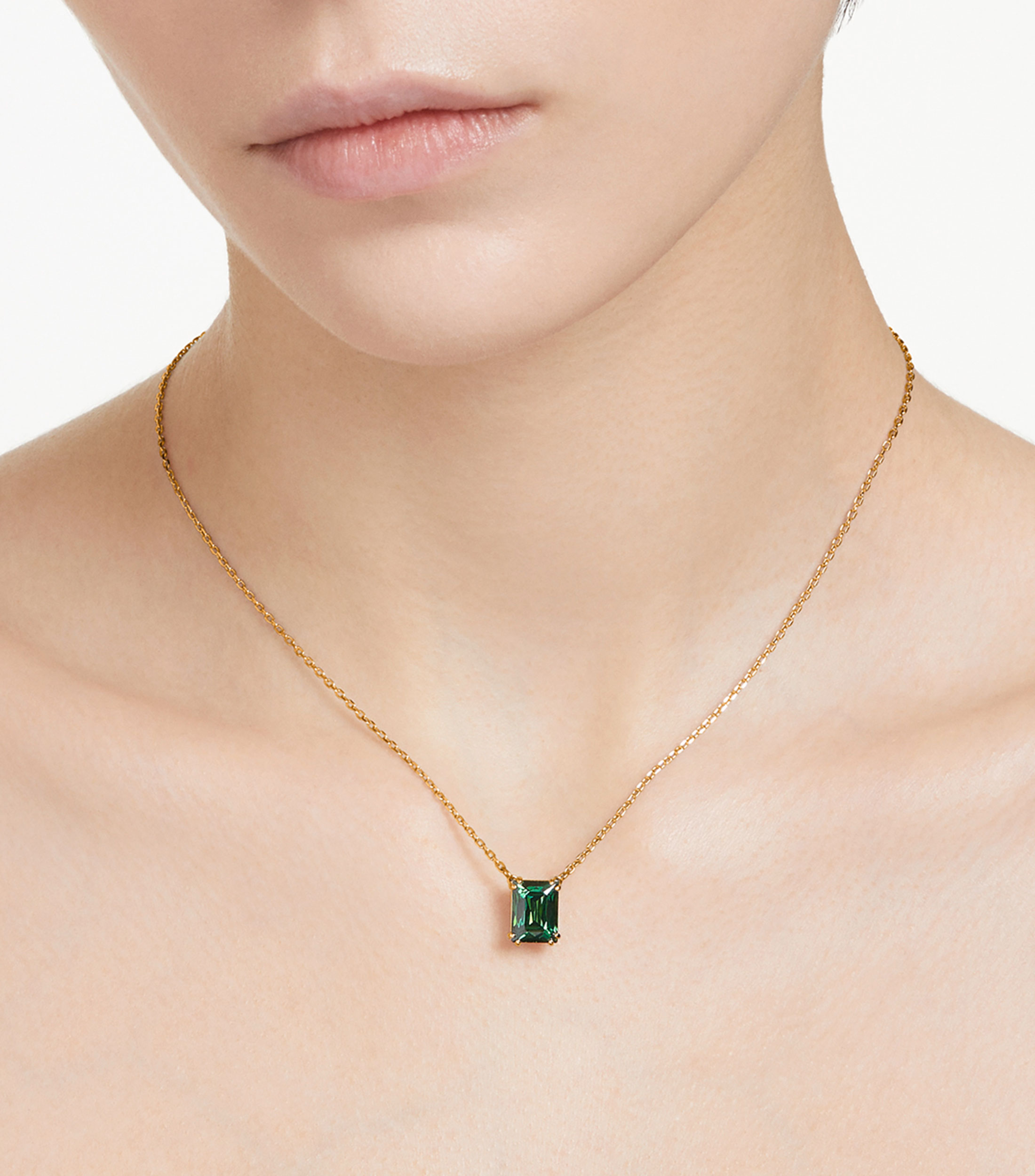 Collar con dije de cristal Matrix Mujer