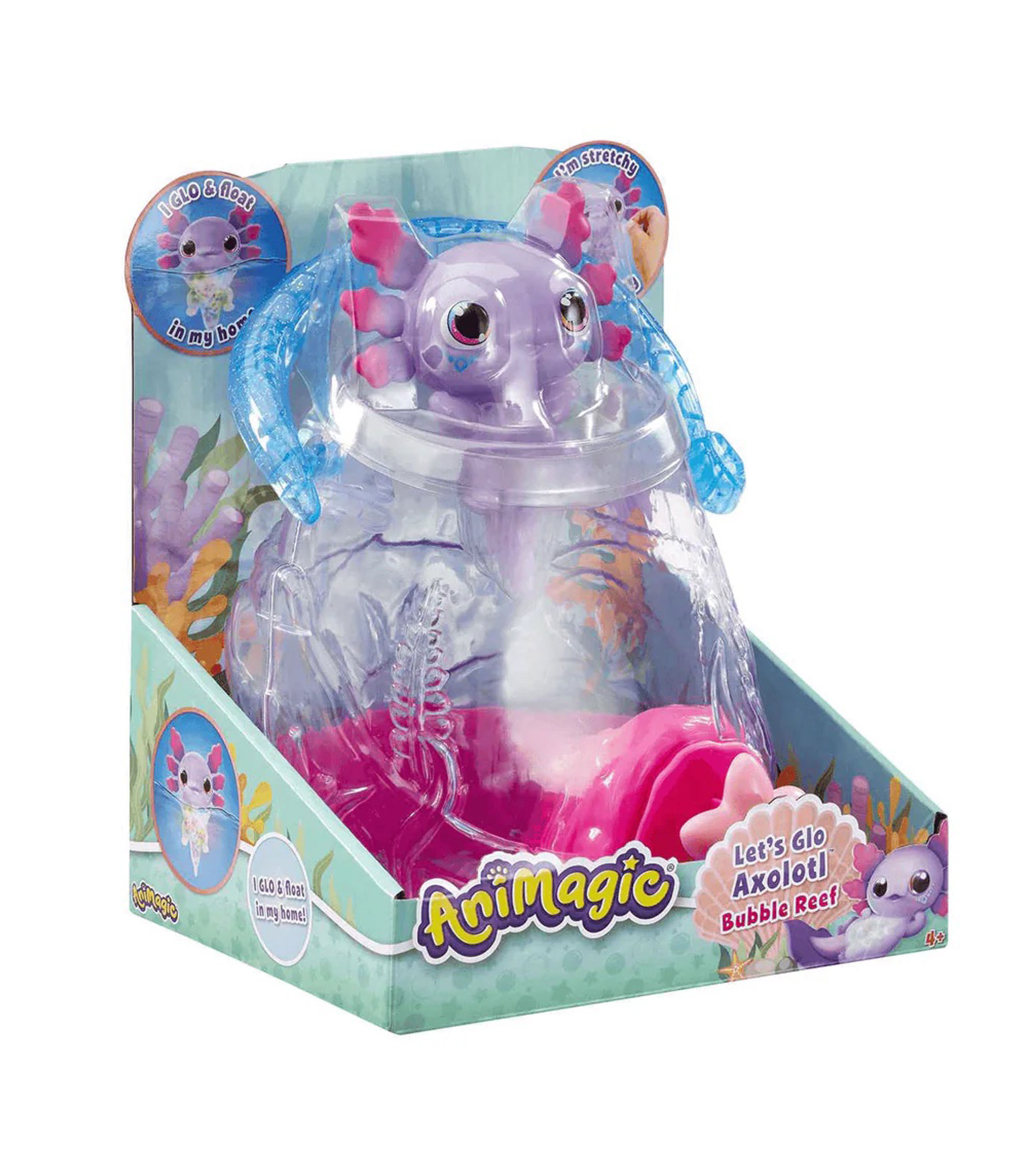 Playset, Animagic - Lets Glo Axolotl