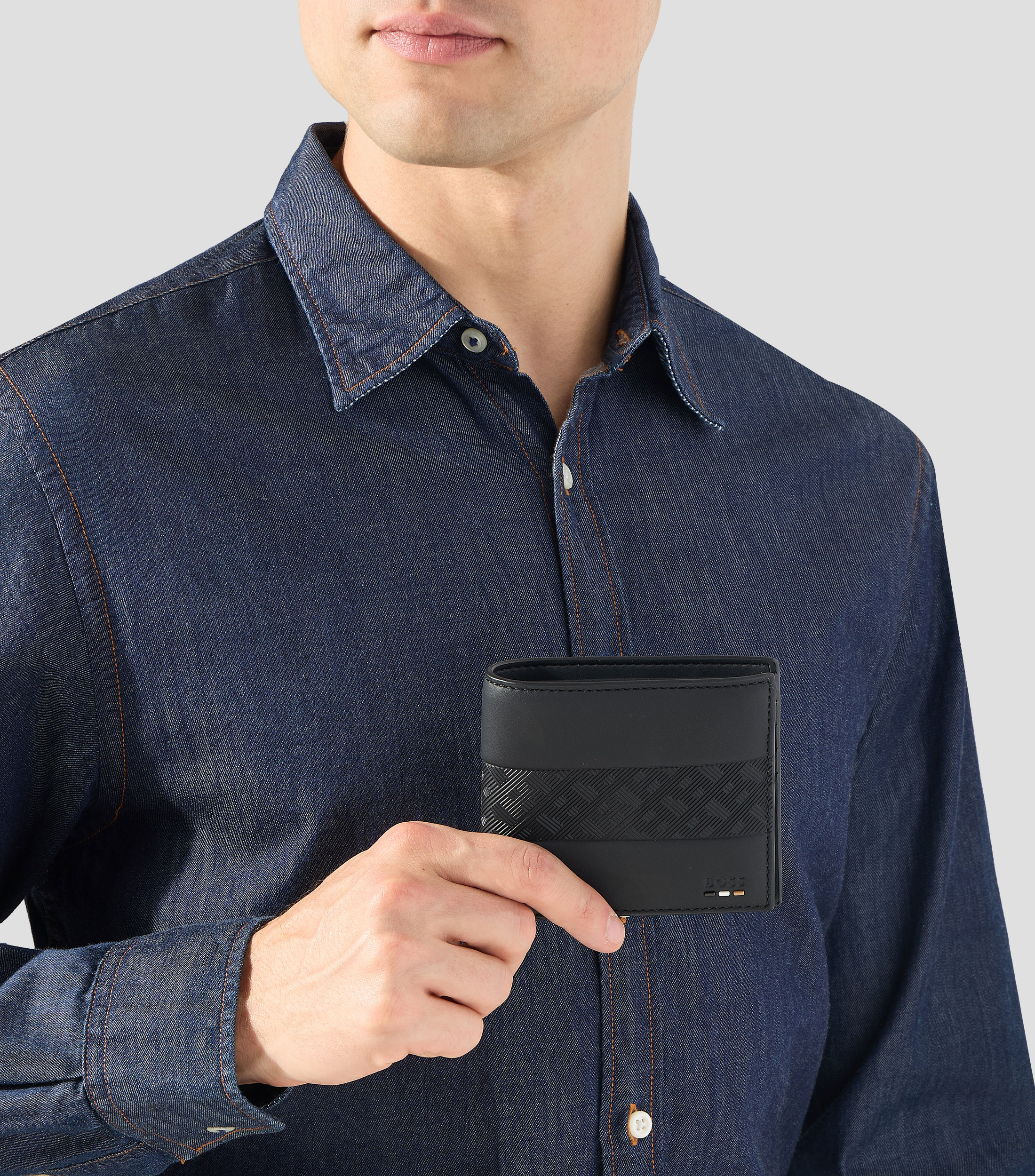 Cartera bifold multidiseño Hombre