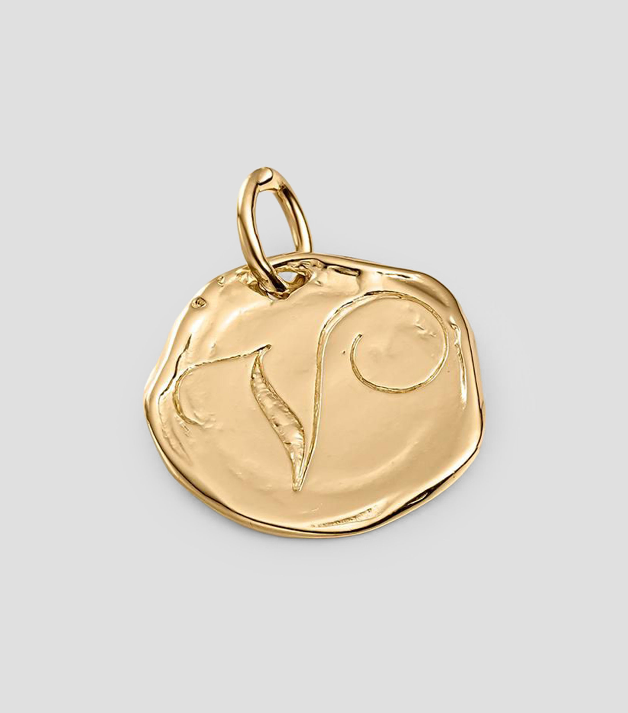 Charm letra V en plata .925 Blarney Mujer