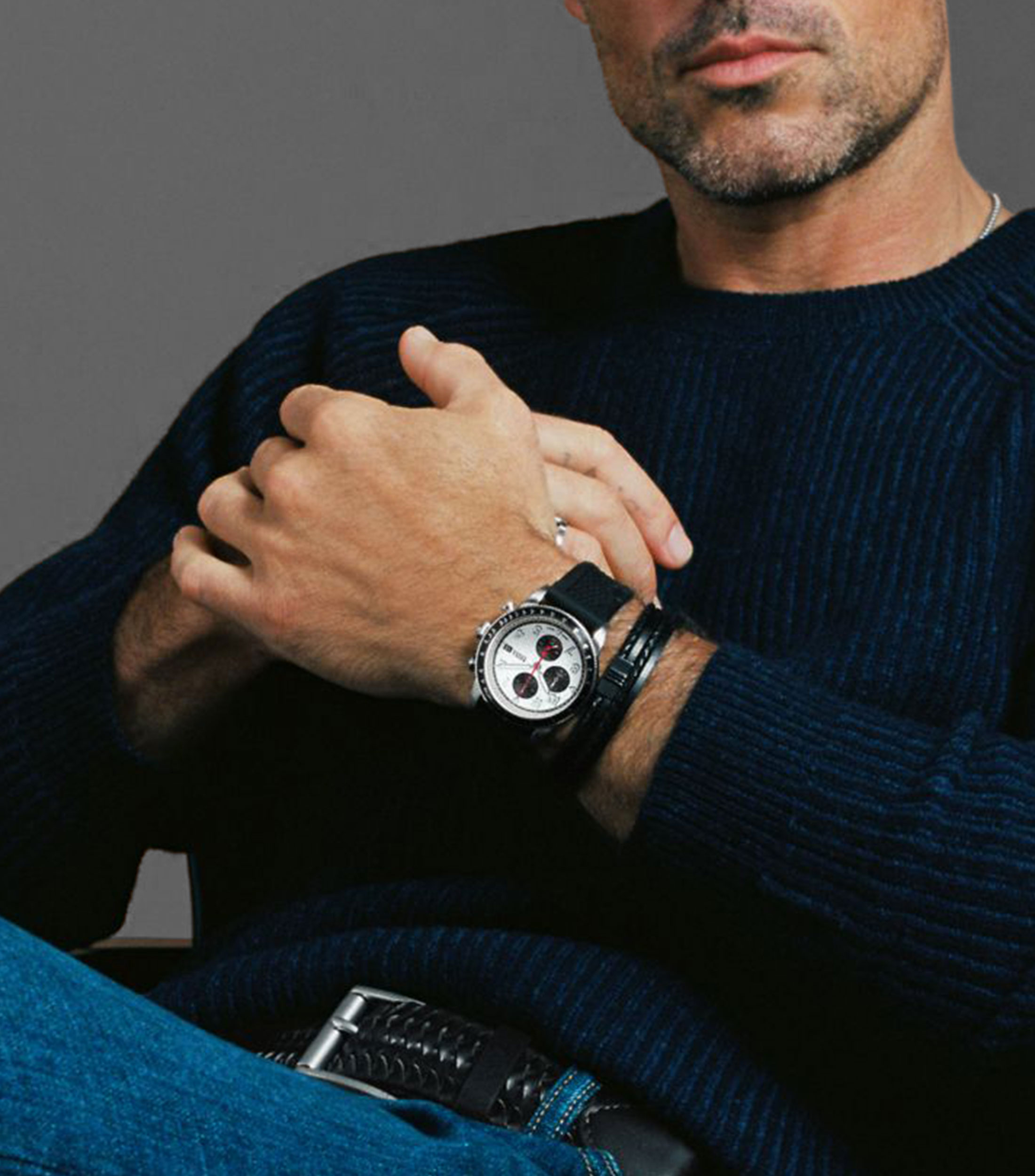 Reloj para Hombre Sport Tourer Casual, Negro