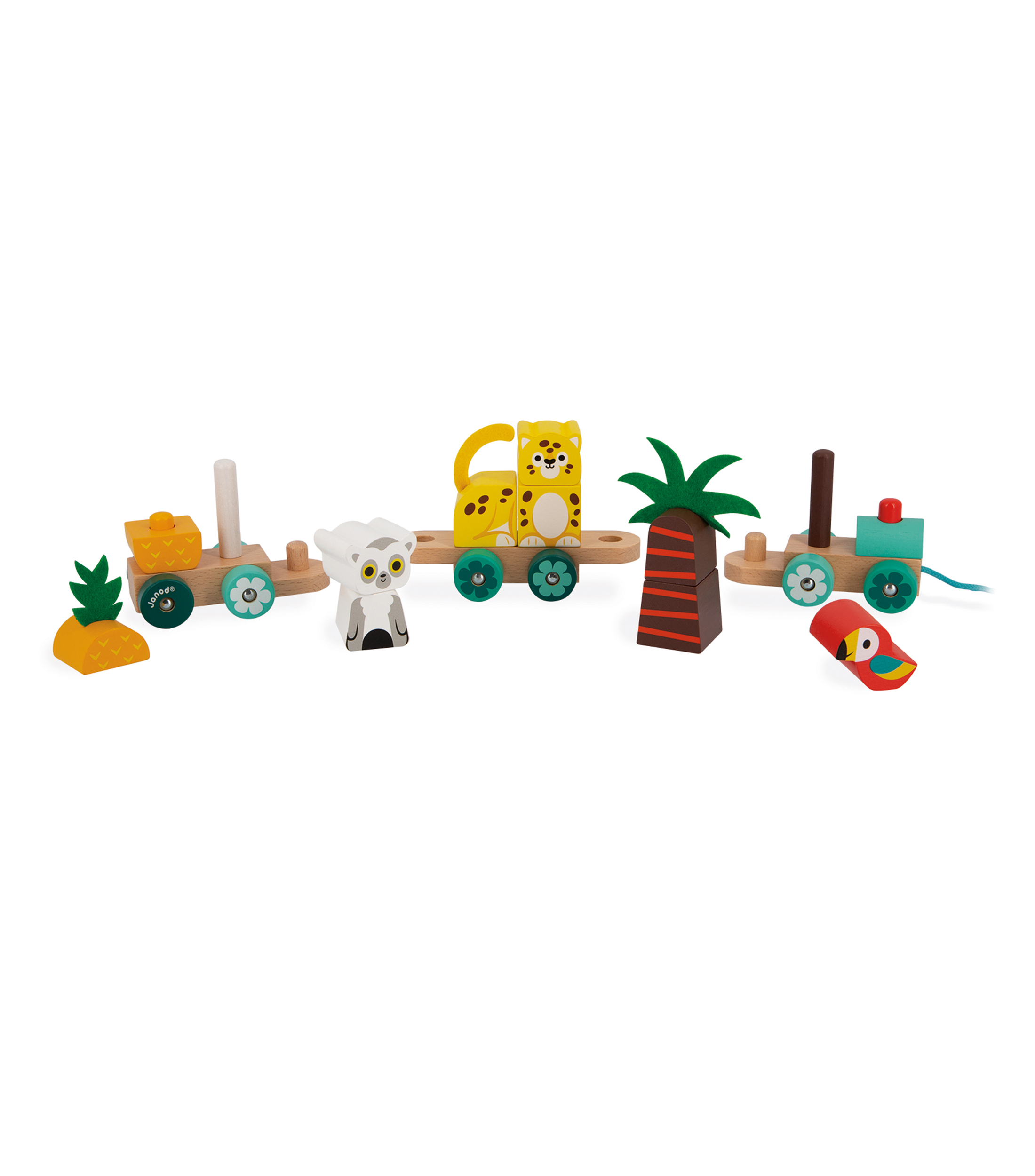 Juguete para bebe Tren De Arrastre Tropical - Tropik