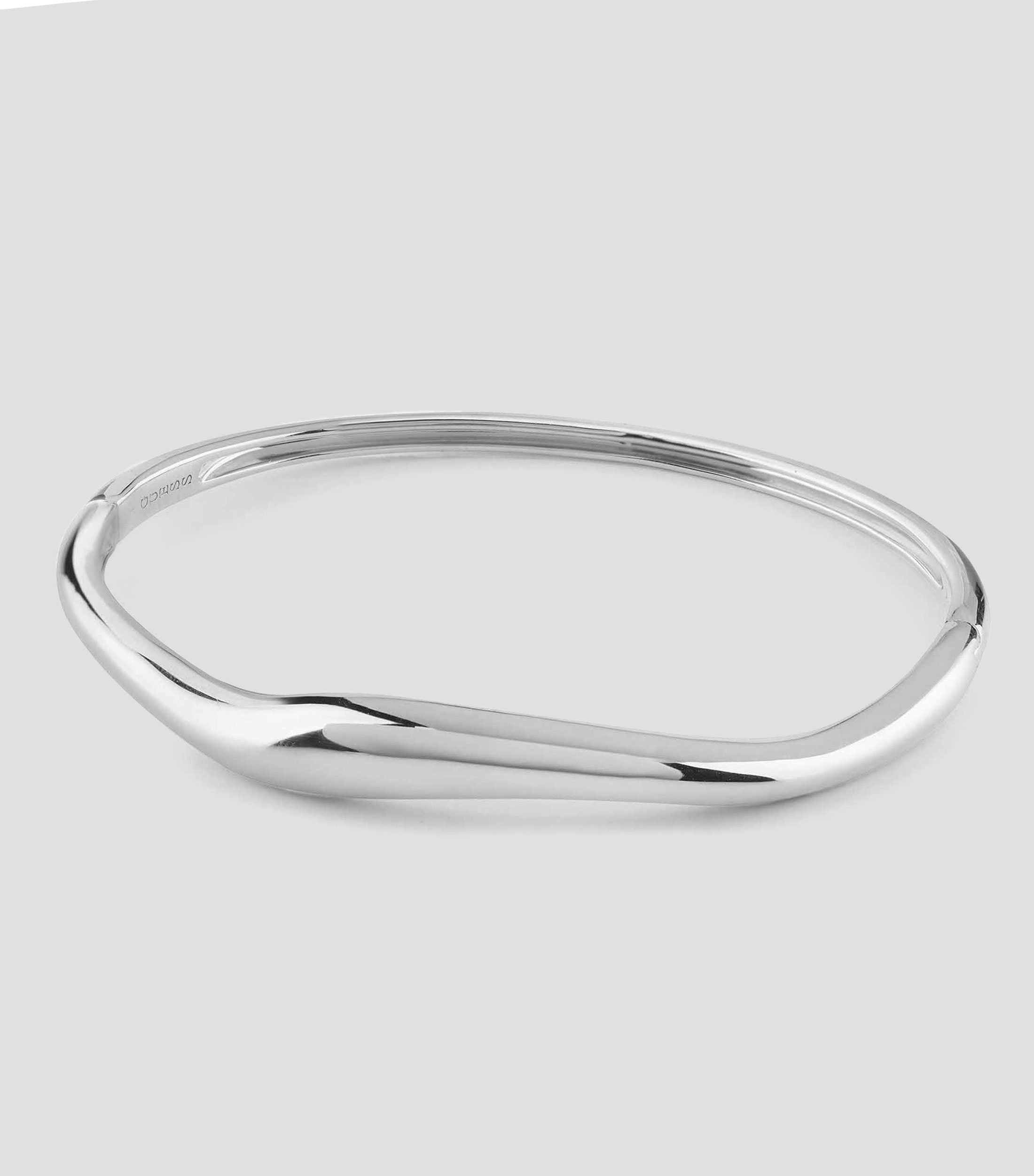 Brazalete en Plata .925 Fluid Mujer