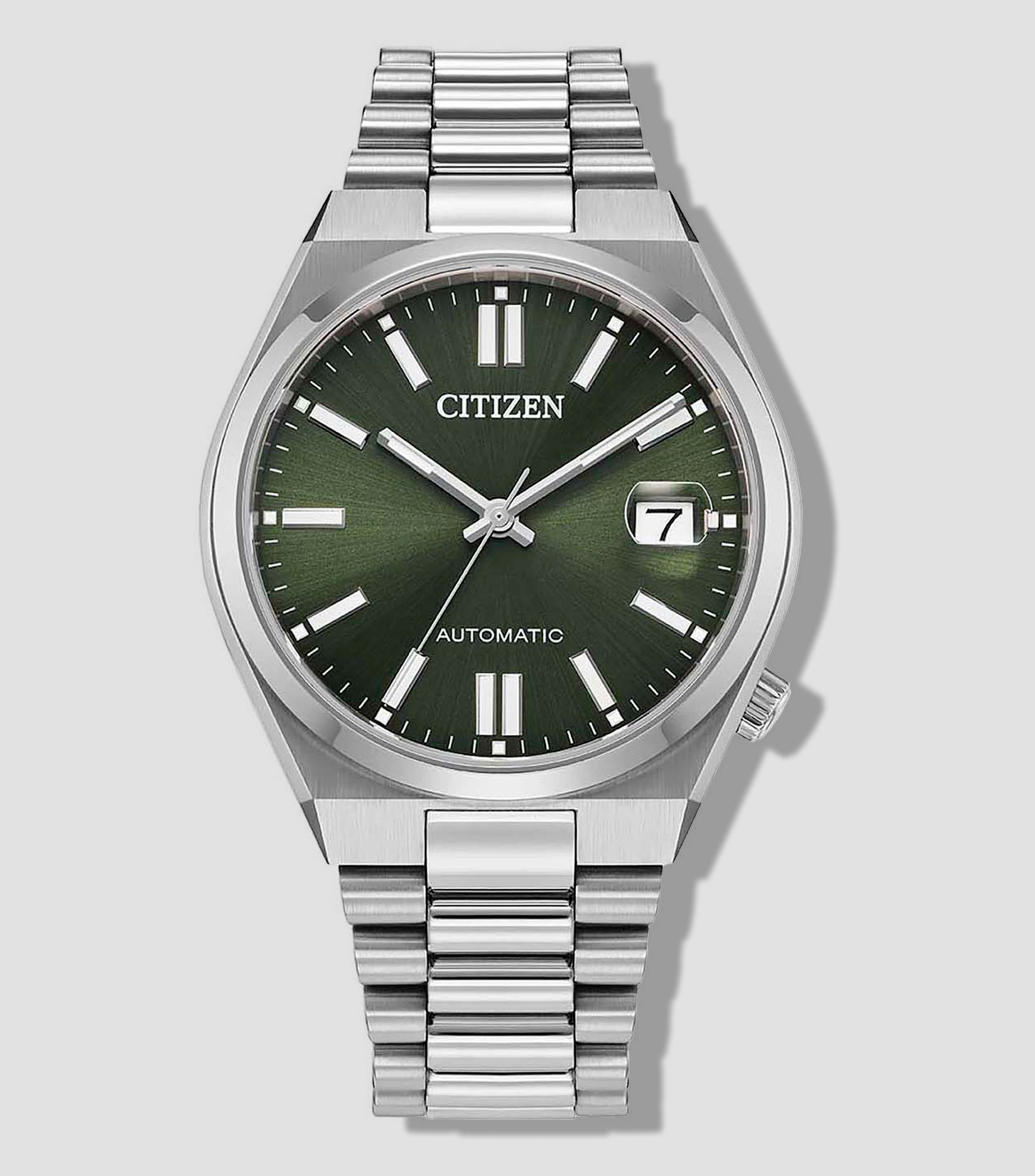 Reloj para Mujer Tsuyosa Automatic Casual, Plateado, Verde