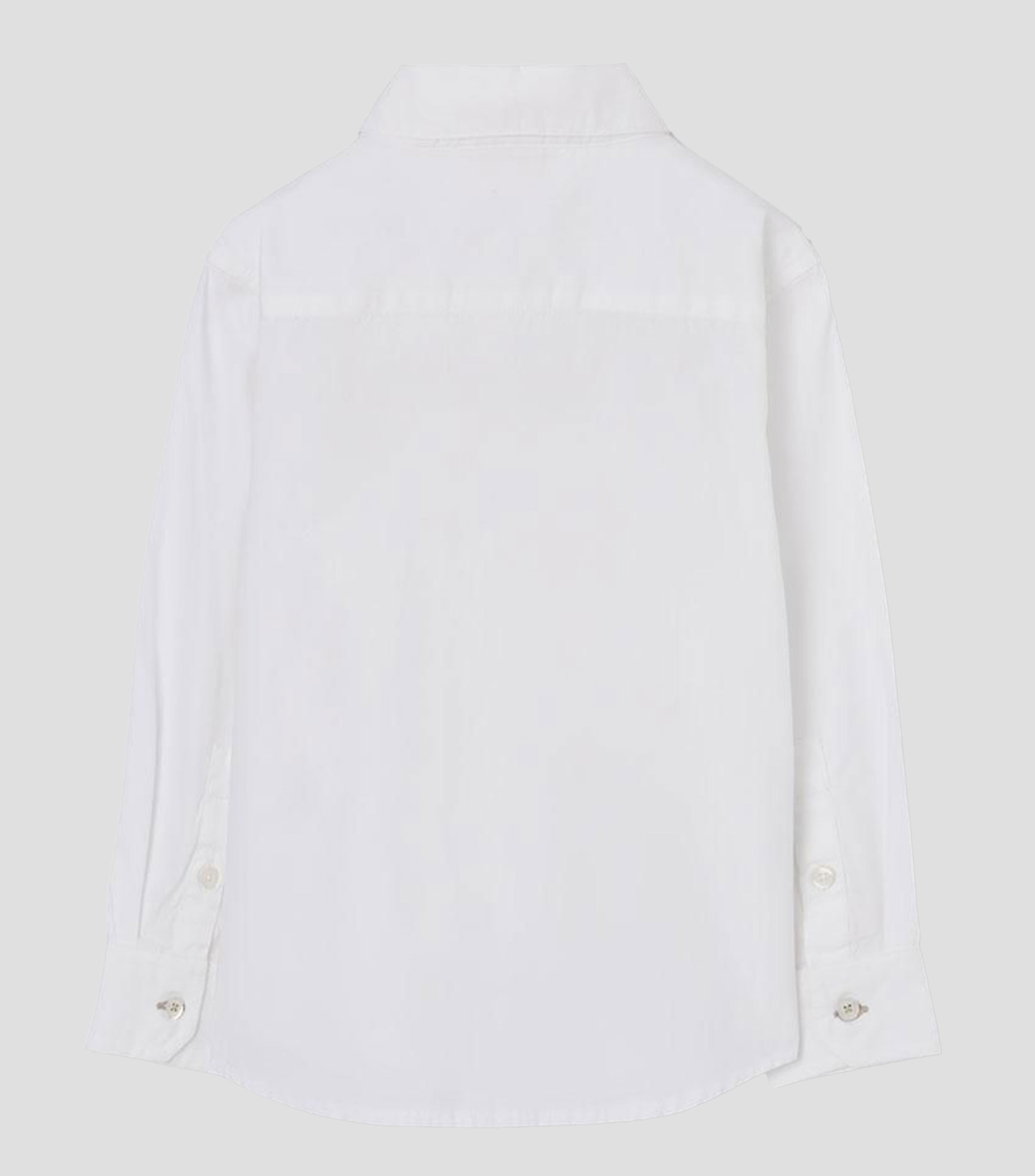 Camisa lisa con manga larga Niño