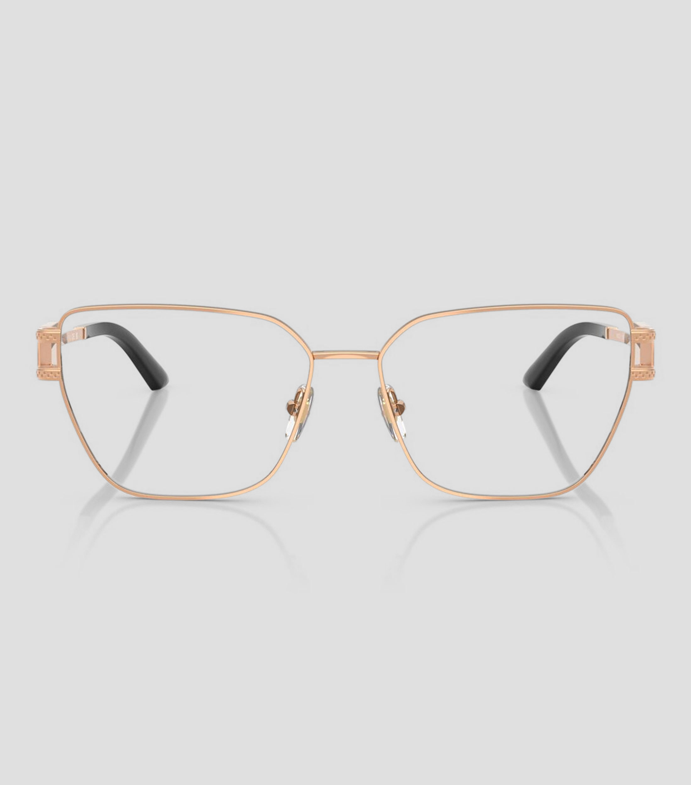 Lentes oftálmicos ojo de gato oro rosa Mujer