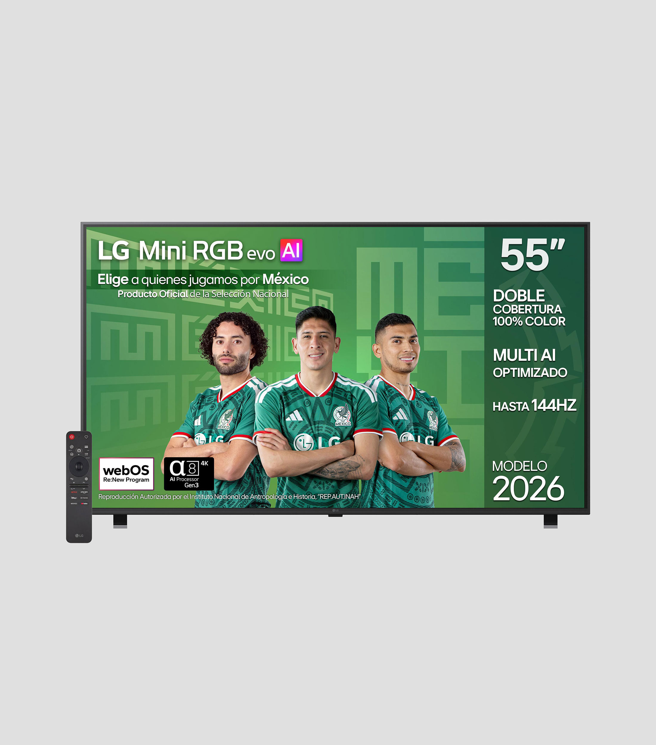 Pantalla 55 pulgadas Plana 4K 55MRGB85BSC