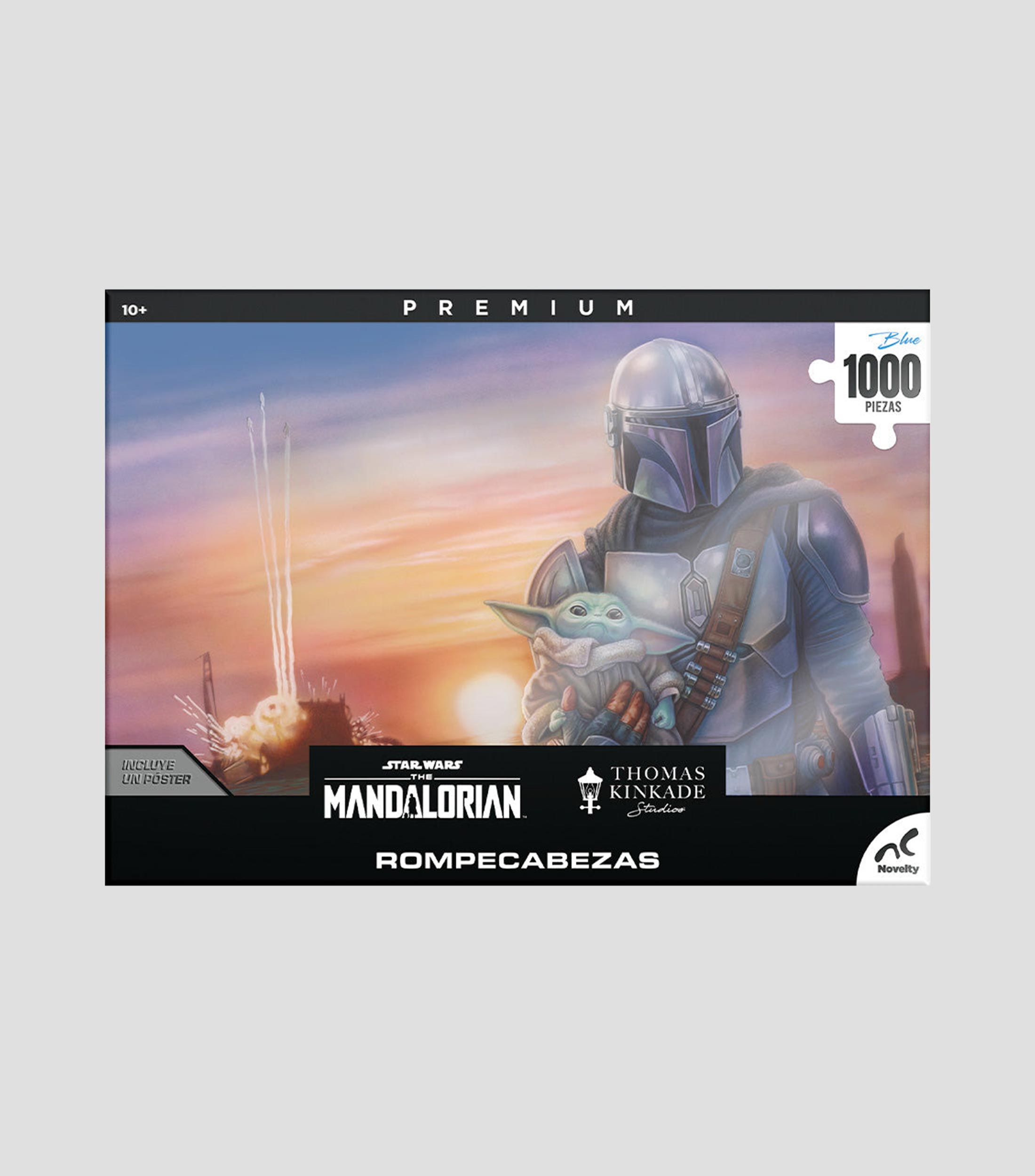 Rompecabezas Mandalorian Premium Thomas Kinkade 1000 Piezas