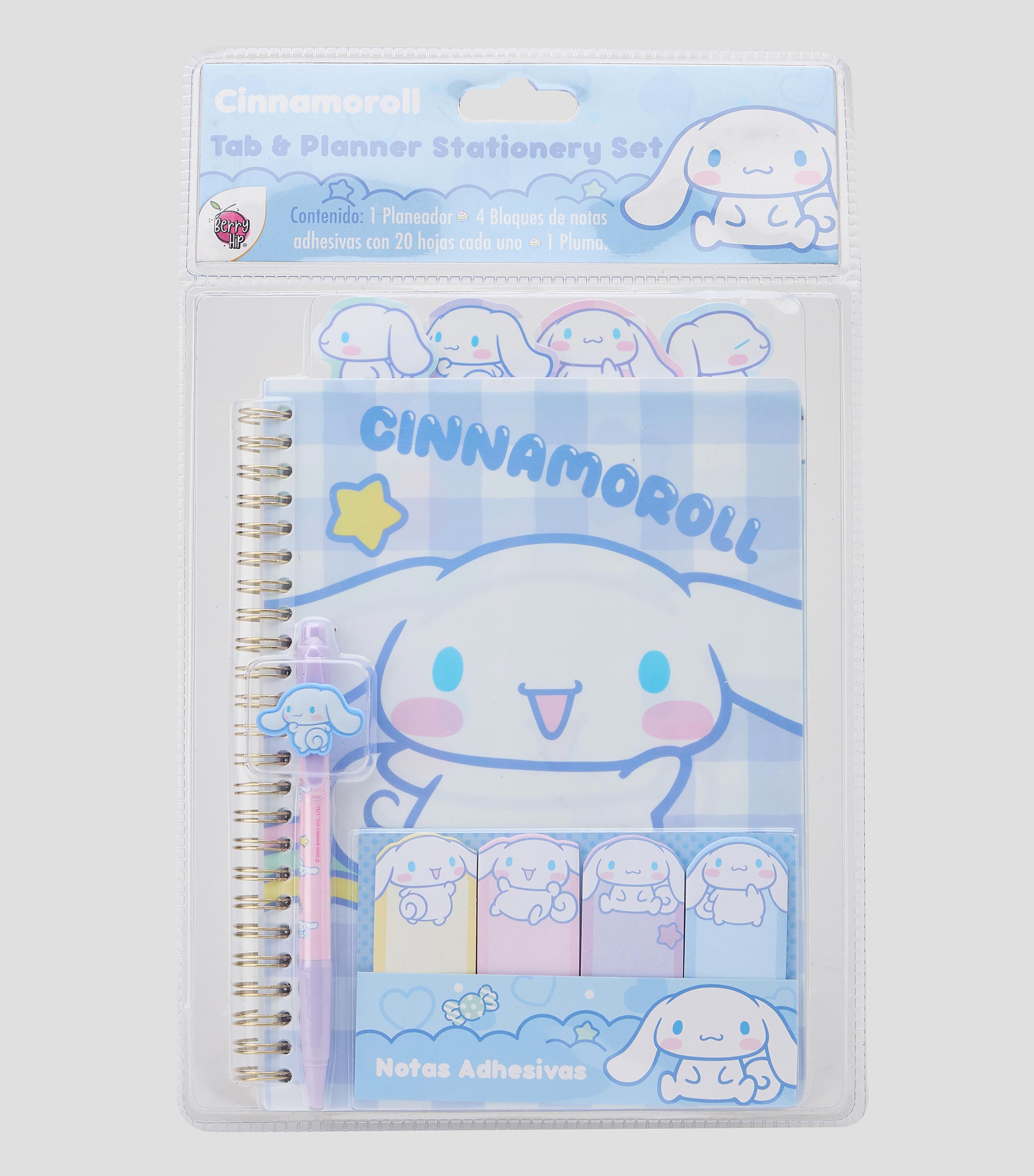 Diario trimestral con accesorios Cinnamoroll