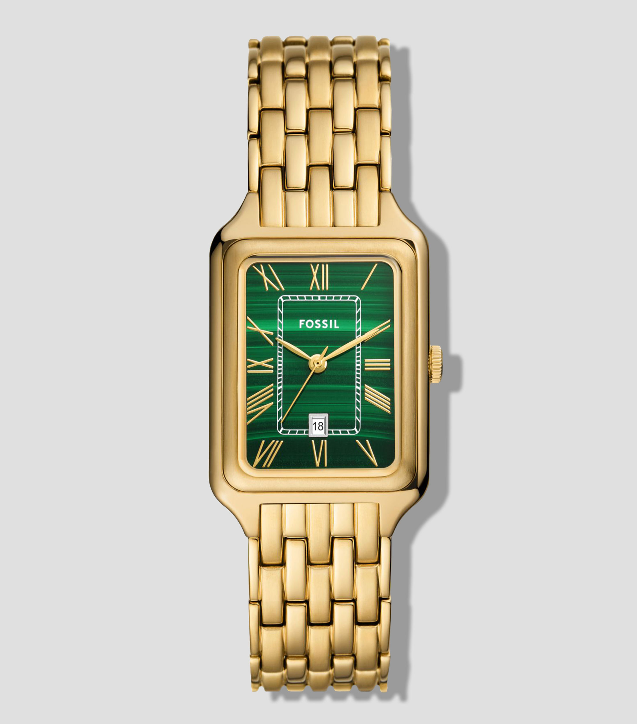 Reloj para Mujer Cleo Casual, Dorado, Verde