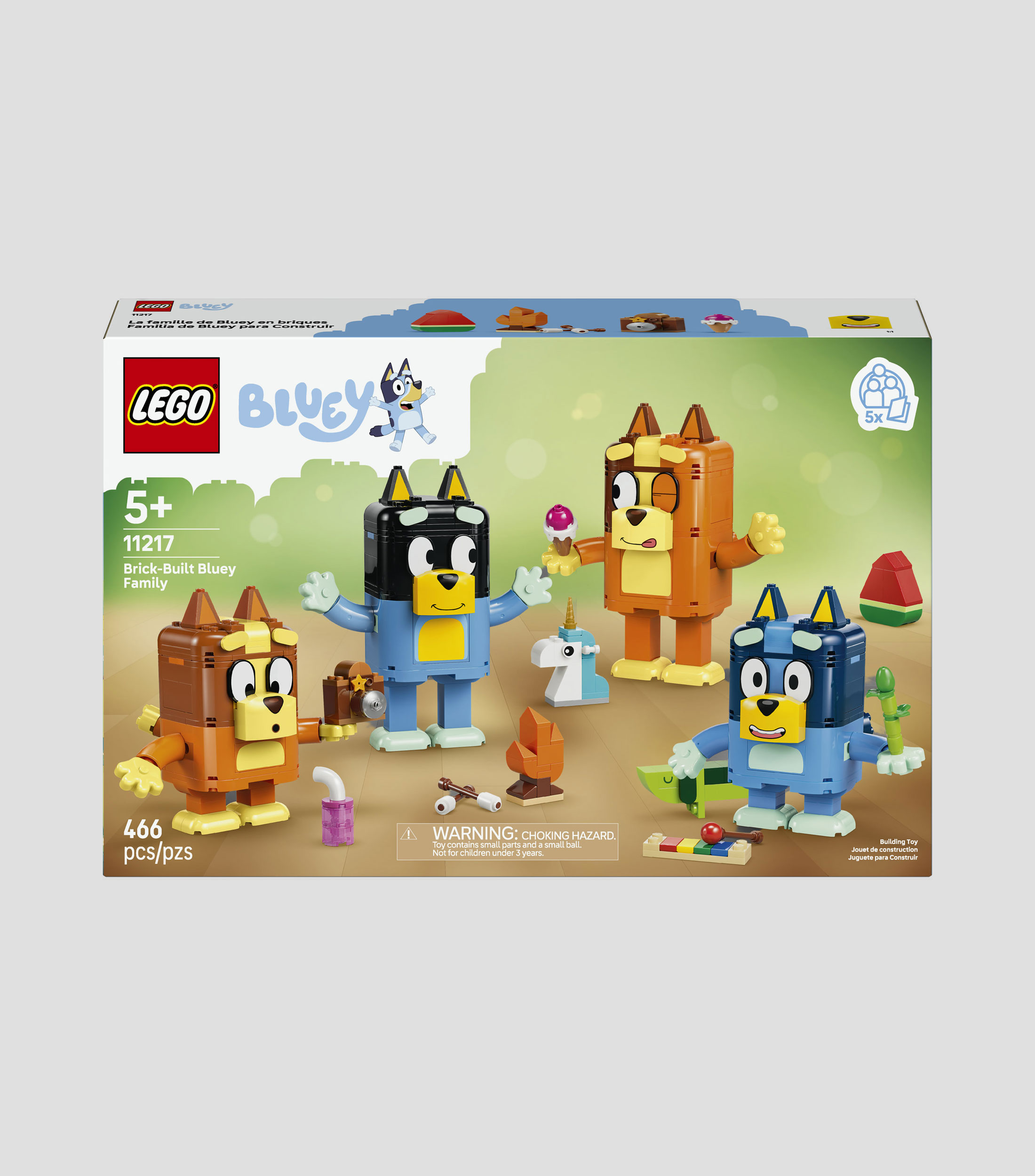 LEGO Bluey Familia de Bluey para Construir