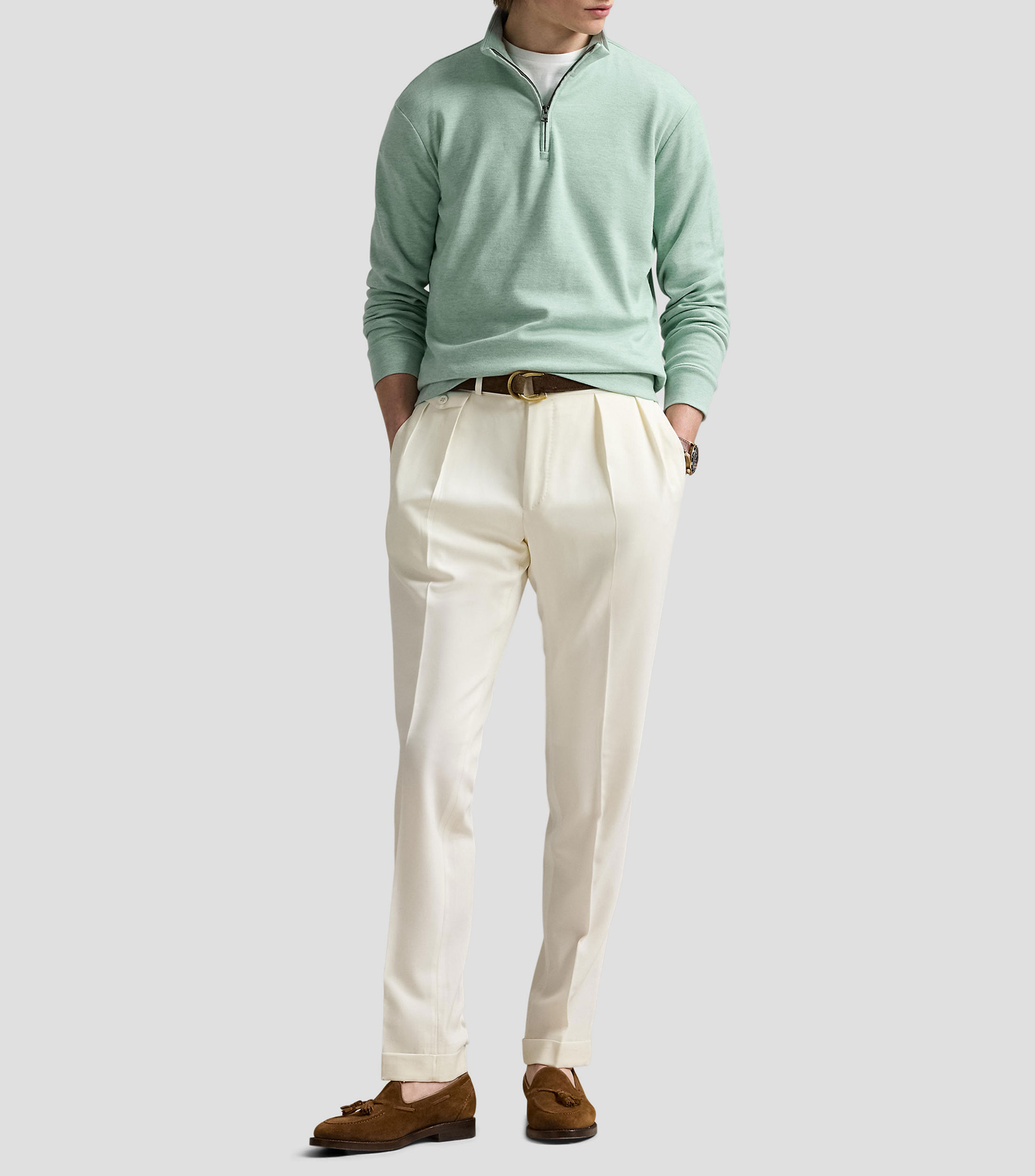 Suéter cuello alto Hombre