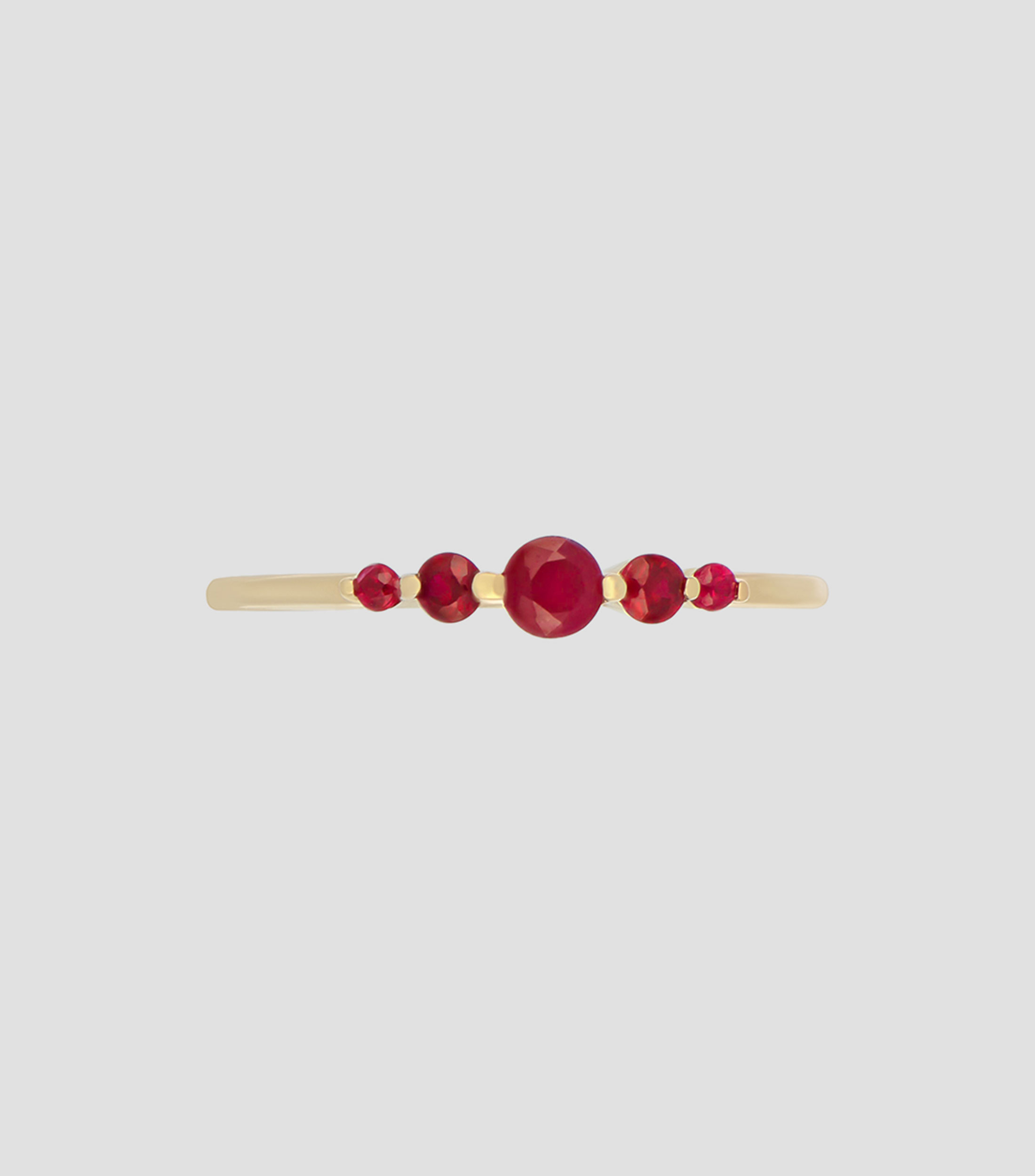 Anillo en Oro amarillo de 18 Kilates Mujer