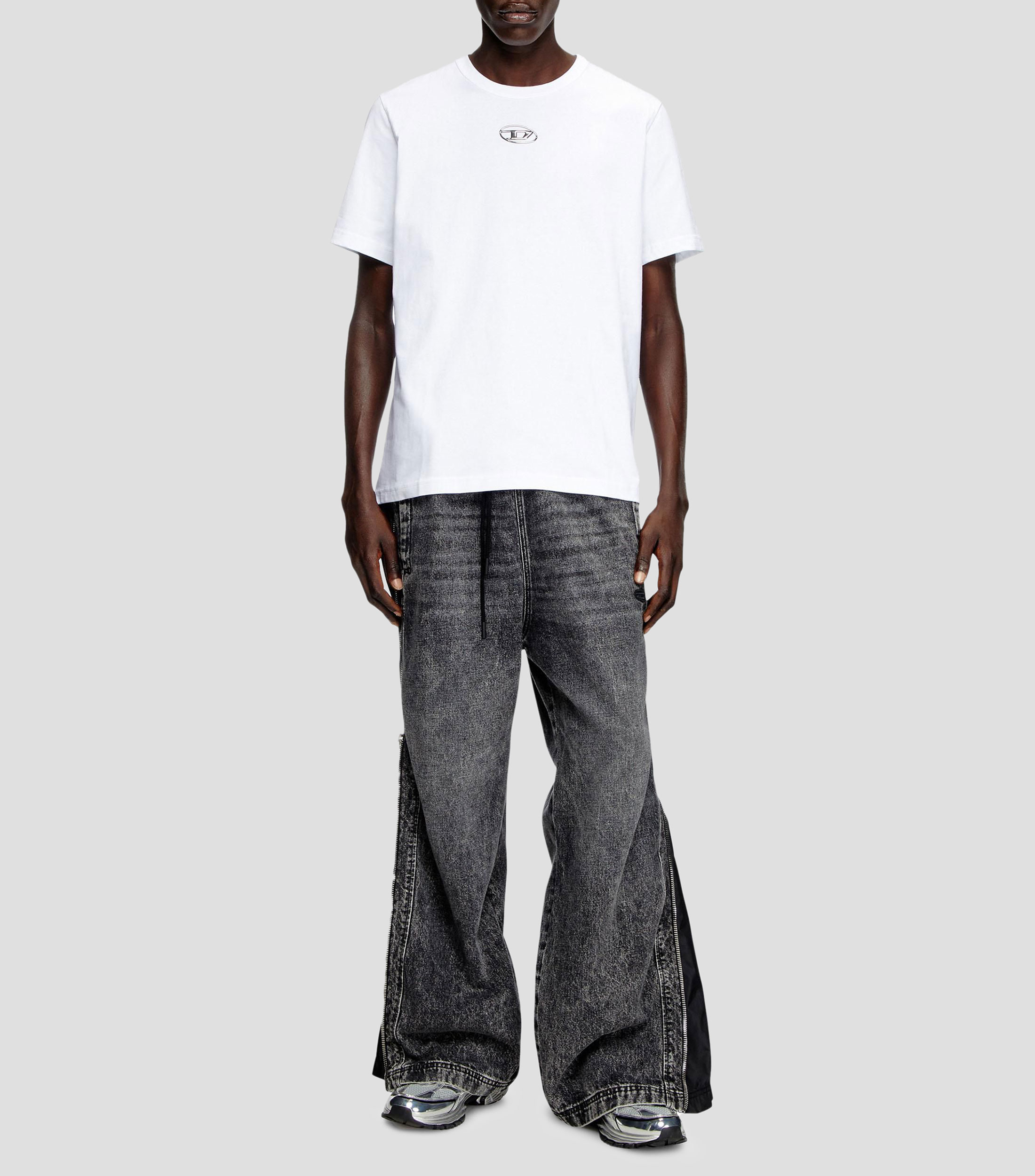 Playera cuello redondo manga corta T-Adjust-Od Hombre