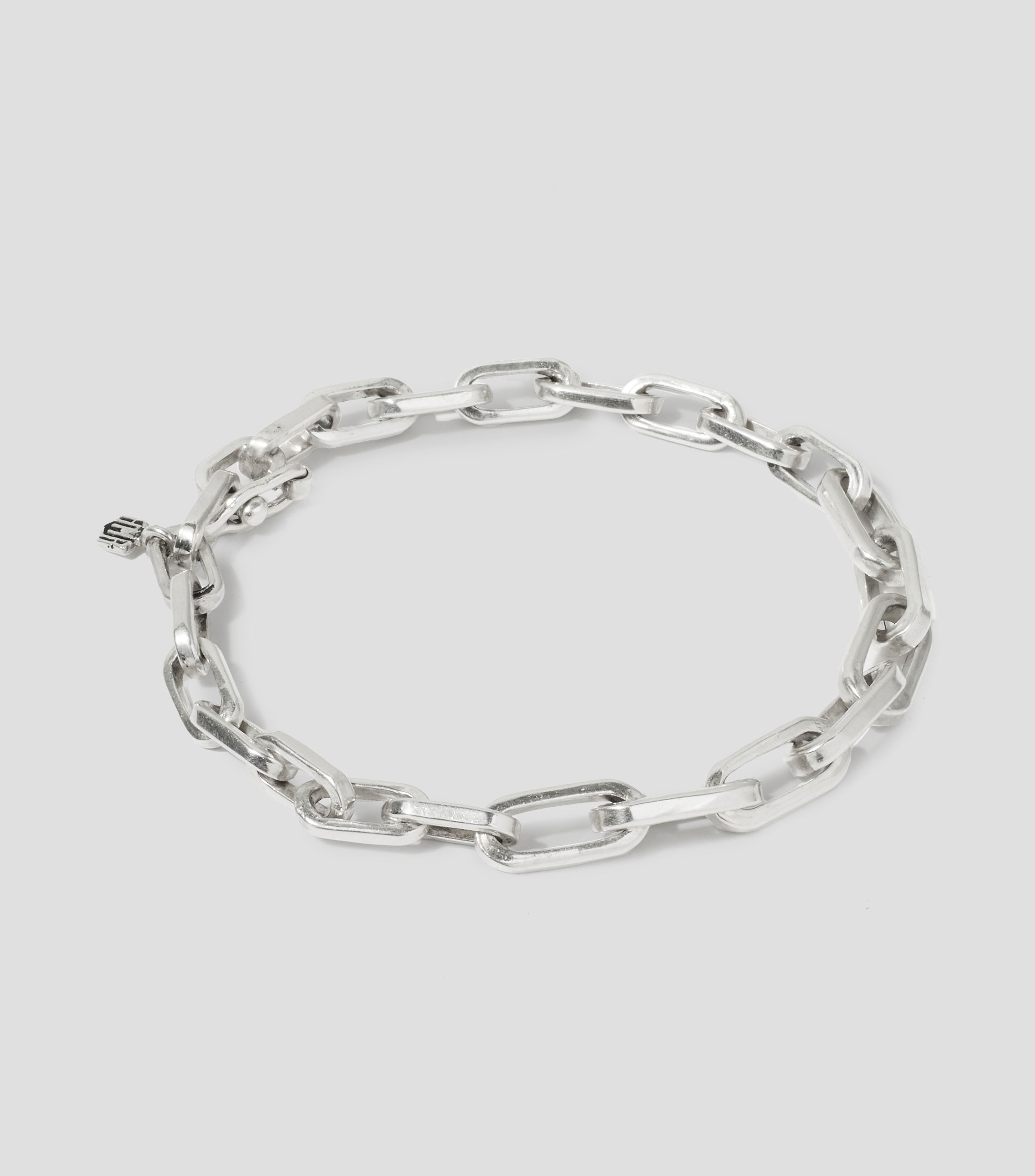 Pulsera con eslabones de ancla Hombre