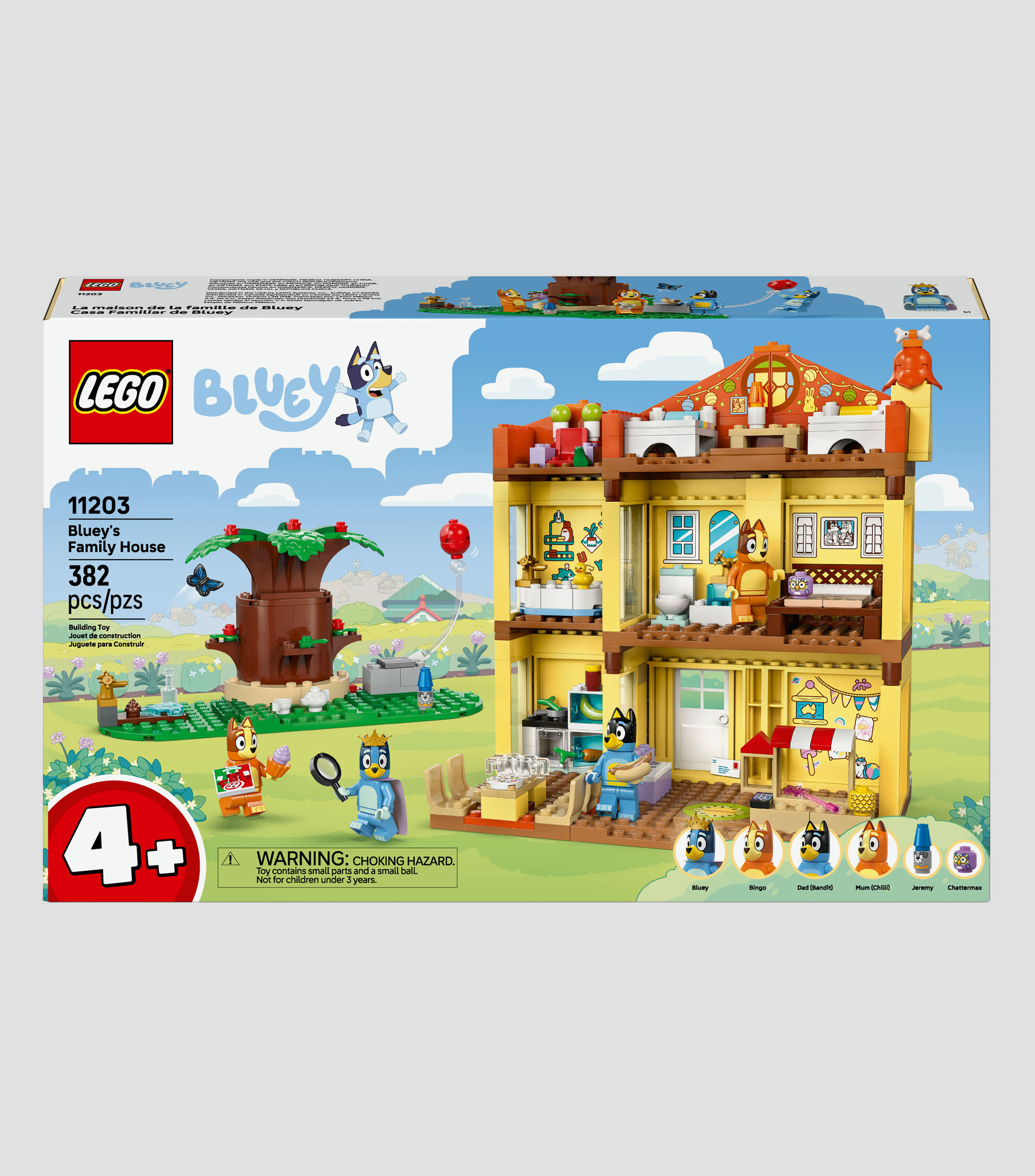 Lego Bluey Casa Familiar de Bluey Kit de Construcción 11203