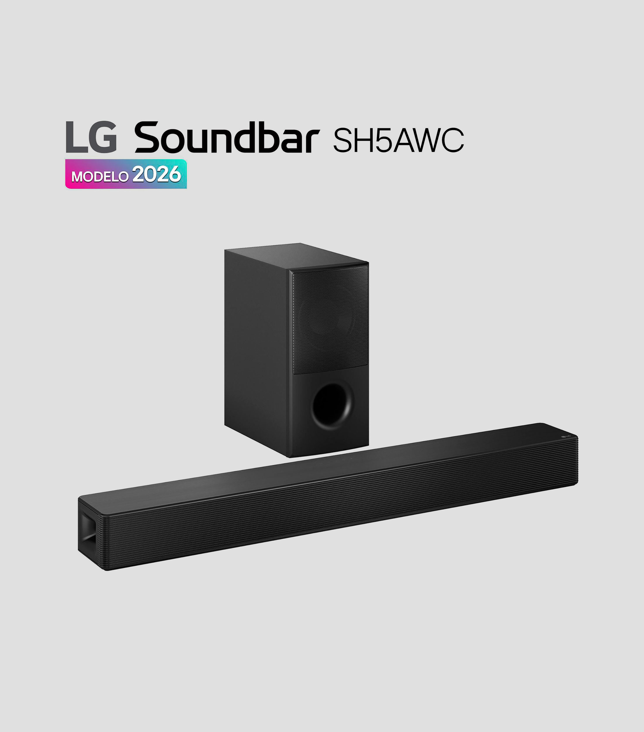 Barra de Sonido LGSH5AWC 600 W